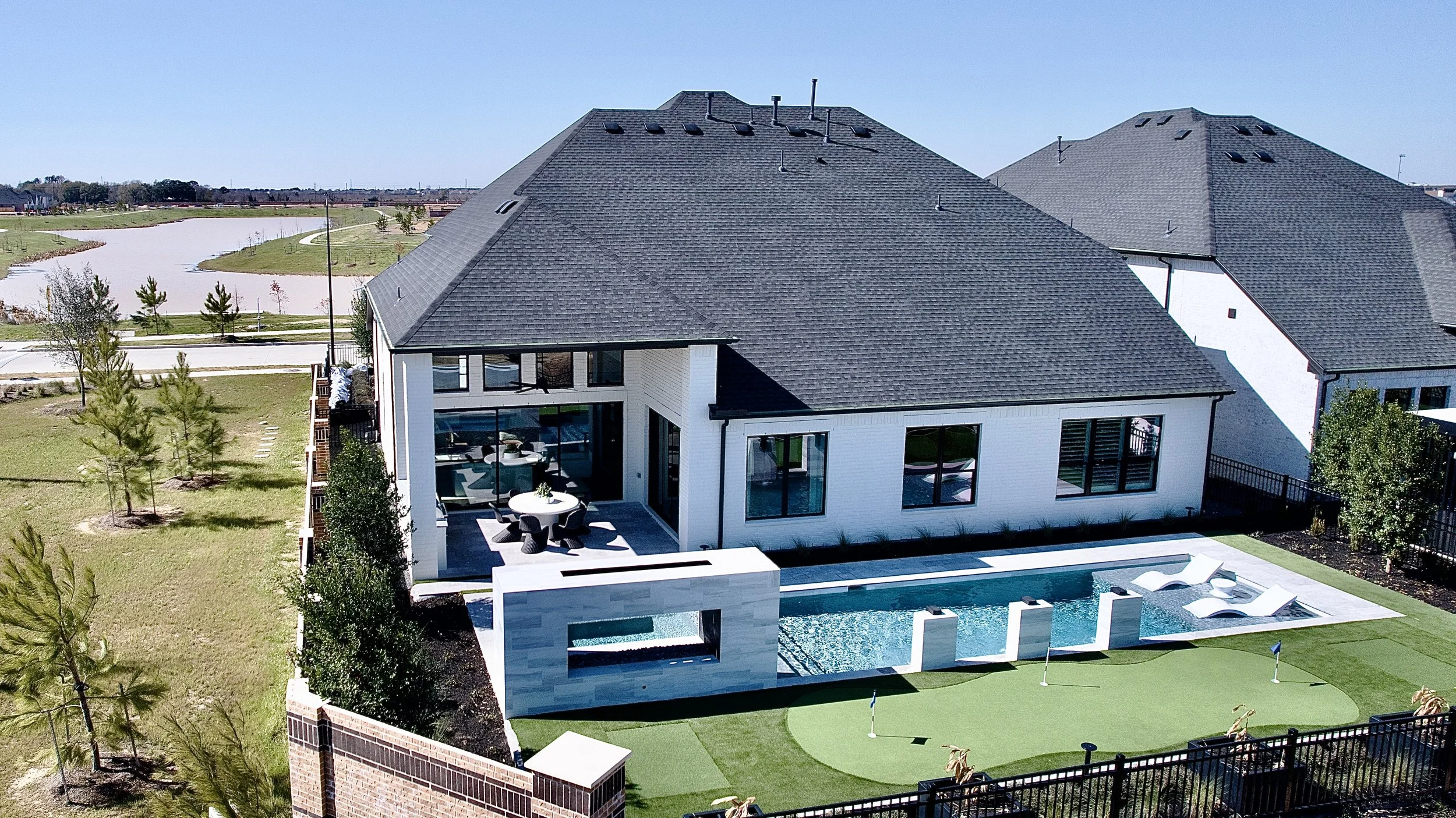 New Construction home with a pool in Katy, TX!