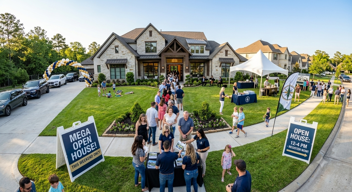Mega open House directed by Bobby Mohebbi leader of the Mohebbi Realty Group