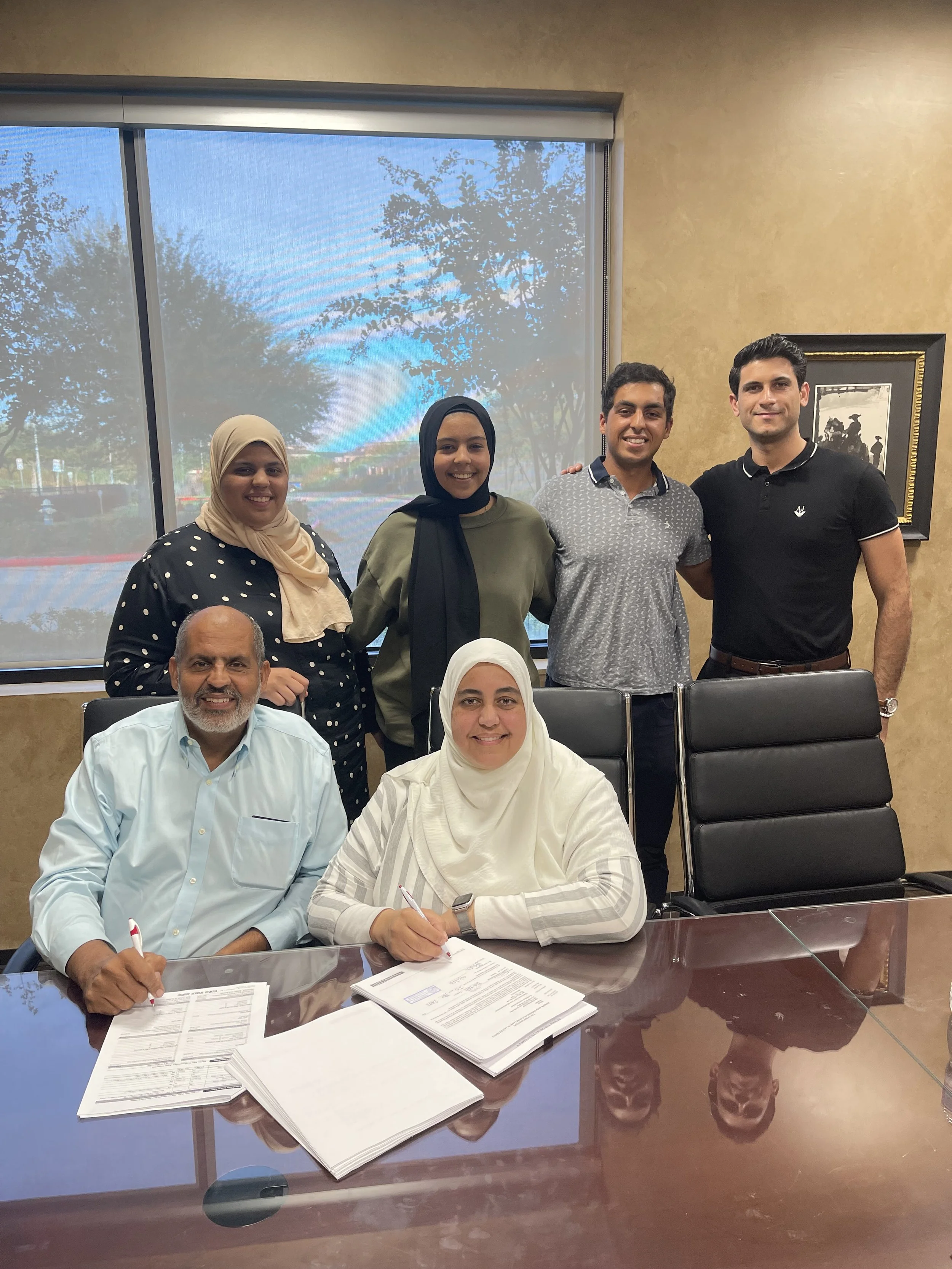 Closing Day for this Beautiful Family in Katy, TX! Mohebbi Realty Group helped this amazing family close on their beautiful home