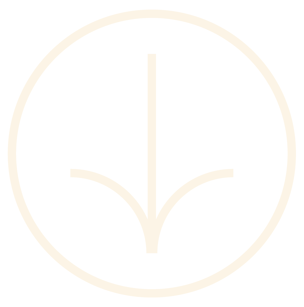 Open book with a straight line along the middle, enclosed in a circle.