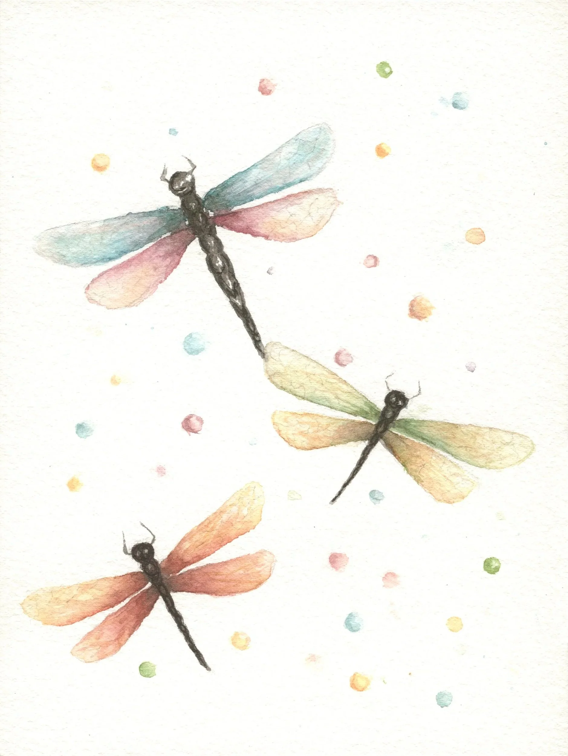 Ethereal Dragonflies