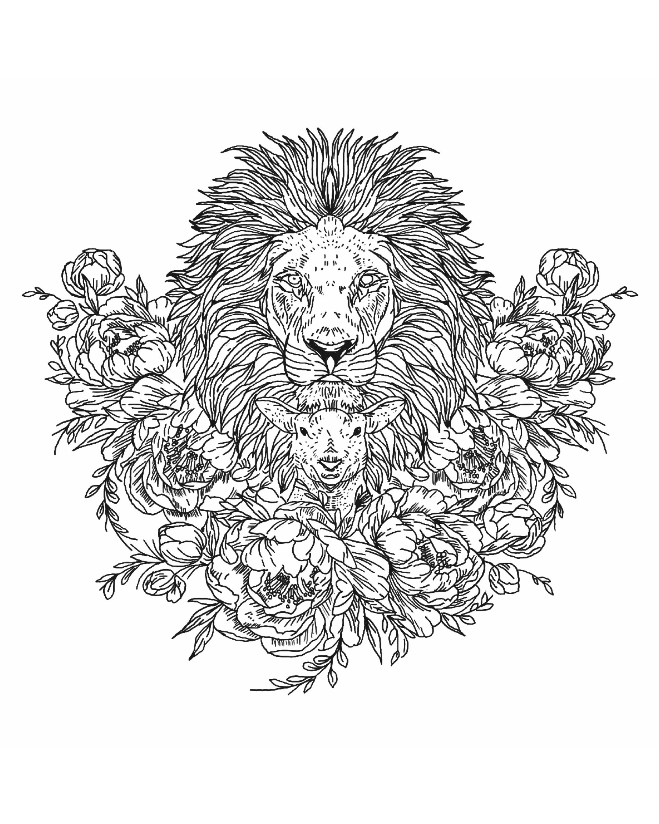 Lion and lamb