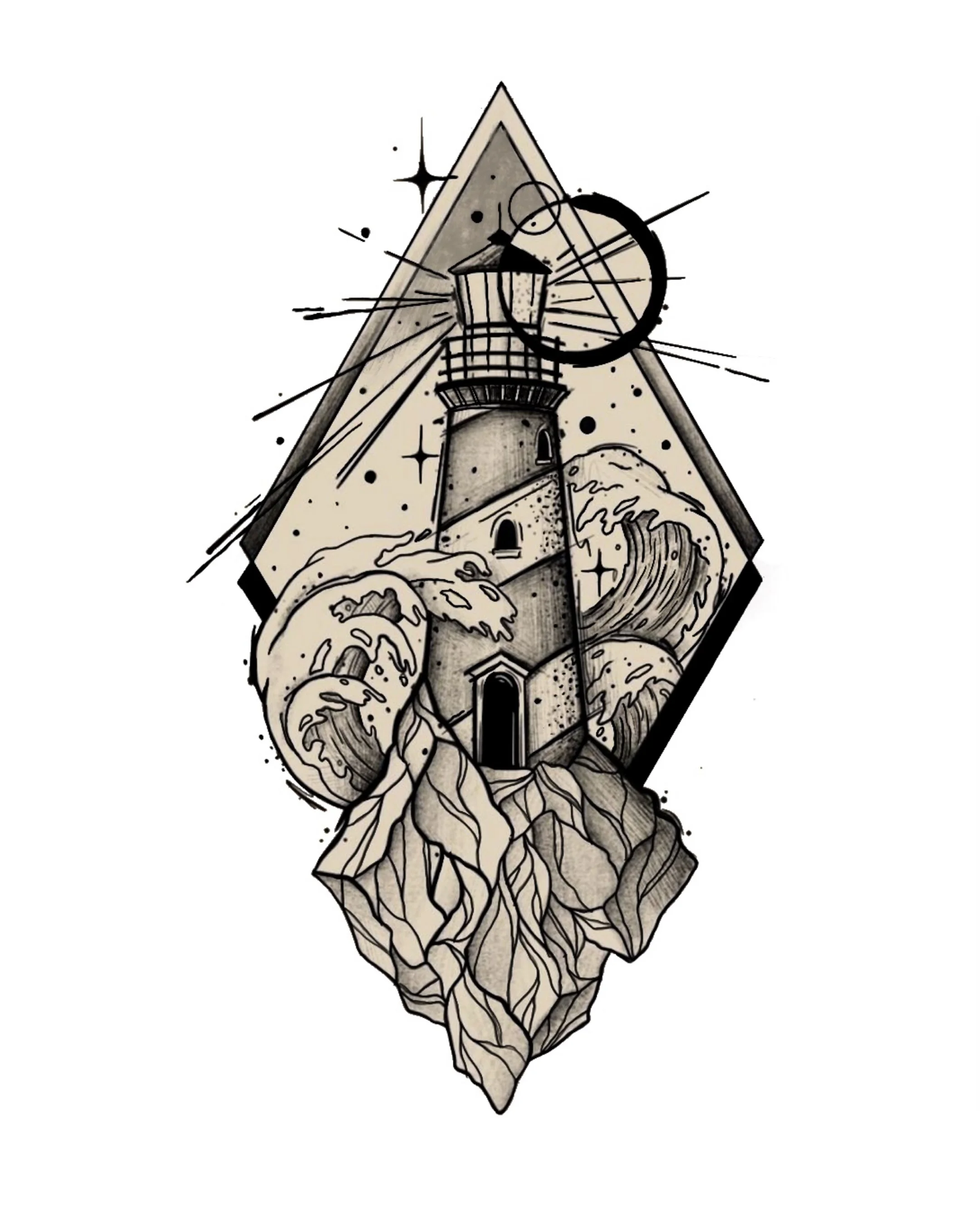 The light within the storm