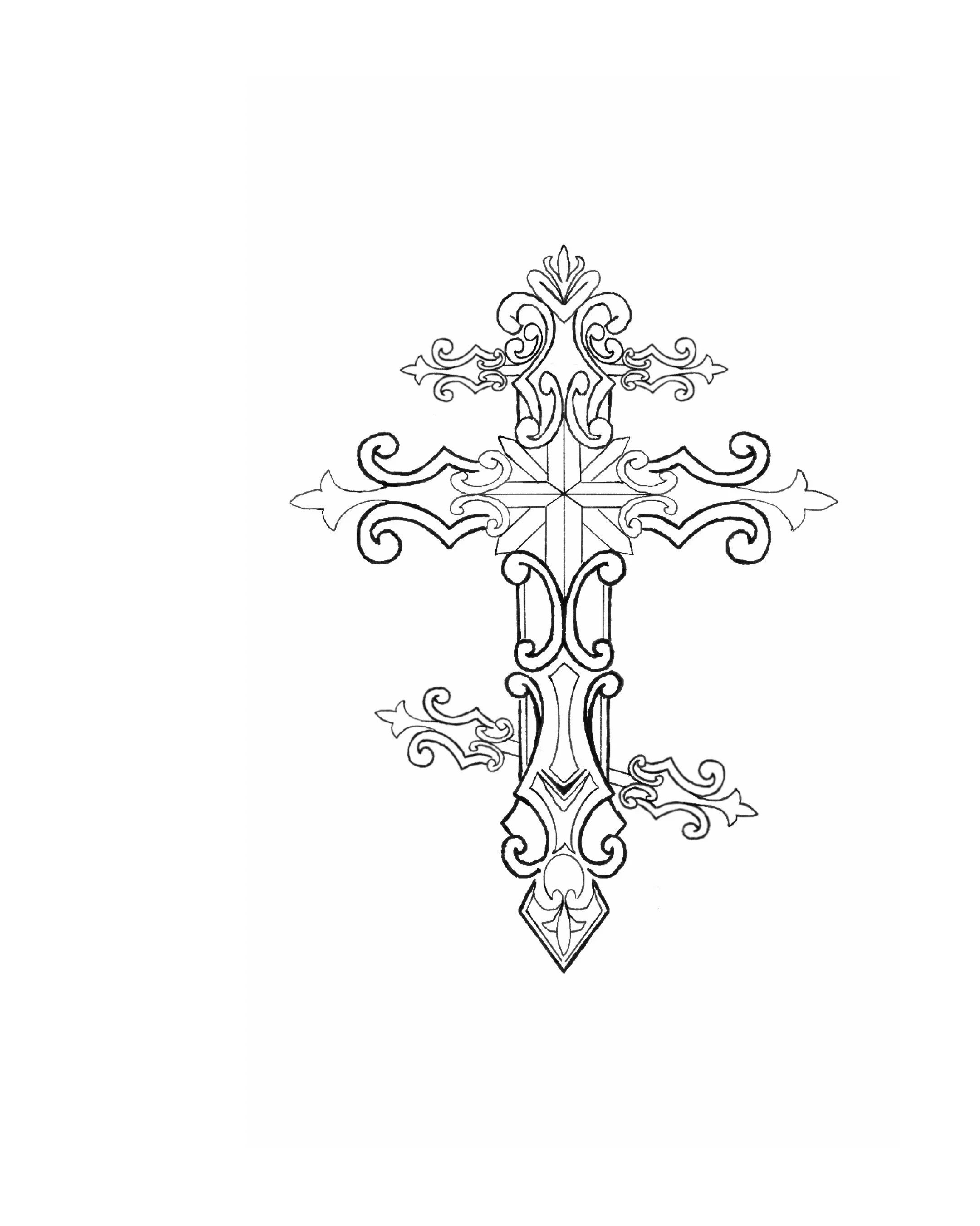 Orthodox cross