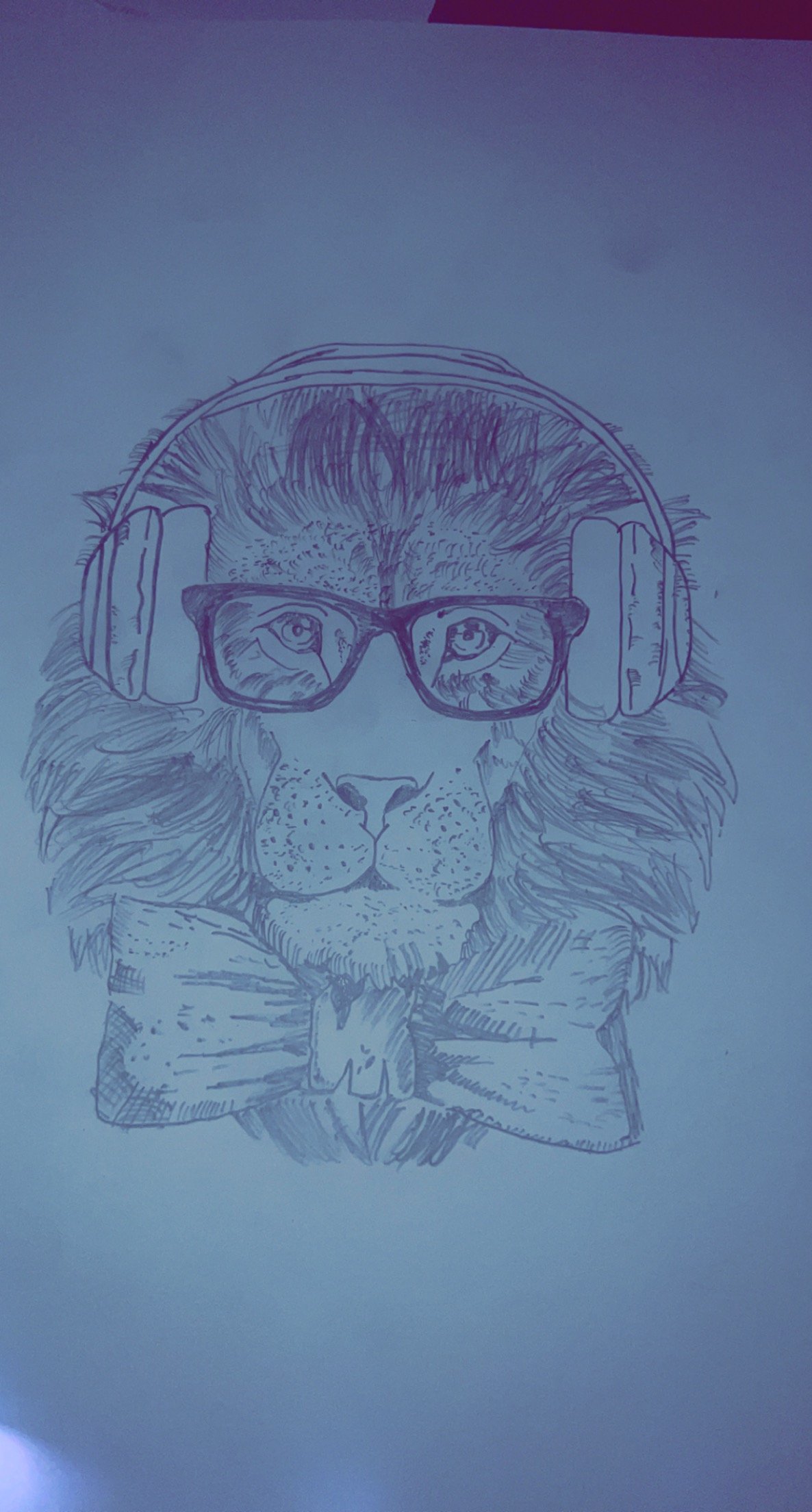 A scholarly roar