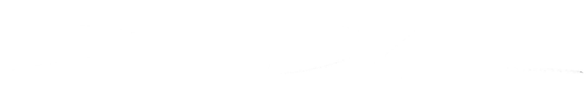 White handwritten signature that says "Patty D'Ar" on a black background.