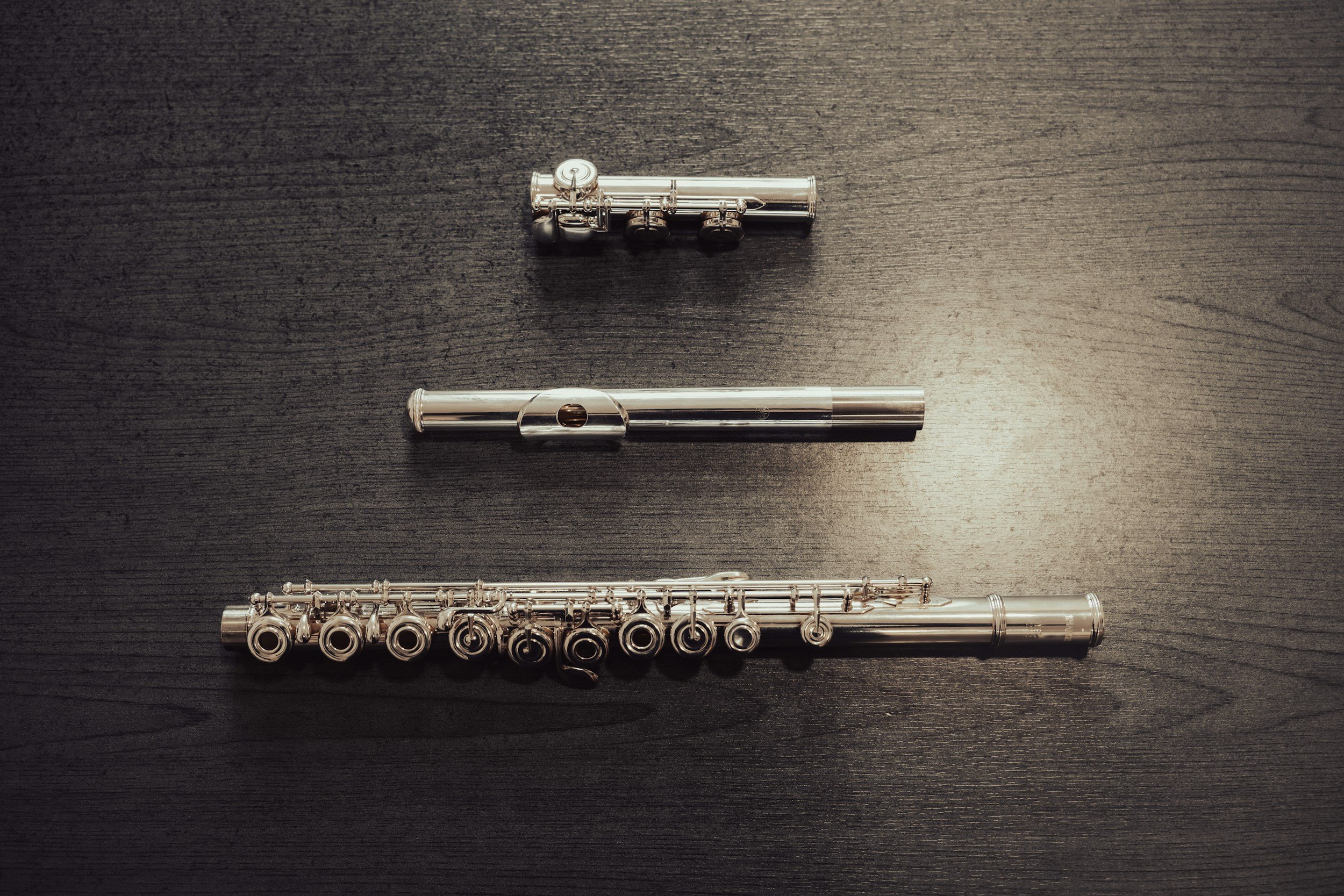 An image of the different parts of a flute being learned about in a private lesson in Bothell, Mill Creek, Woodinville, or Snohomish Washington.