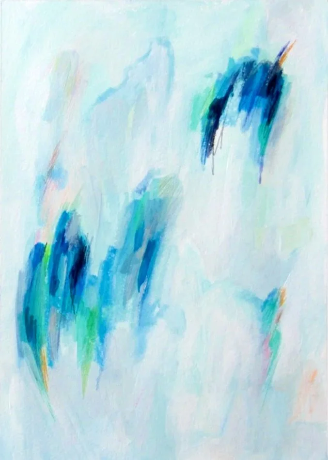 Acrílico sobre papel. 30 x 40 cm . No disponible.