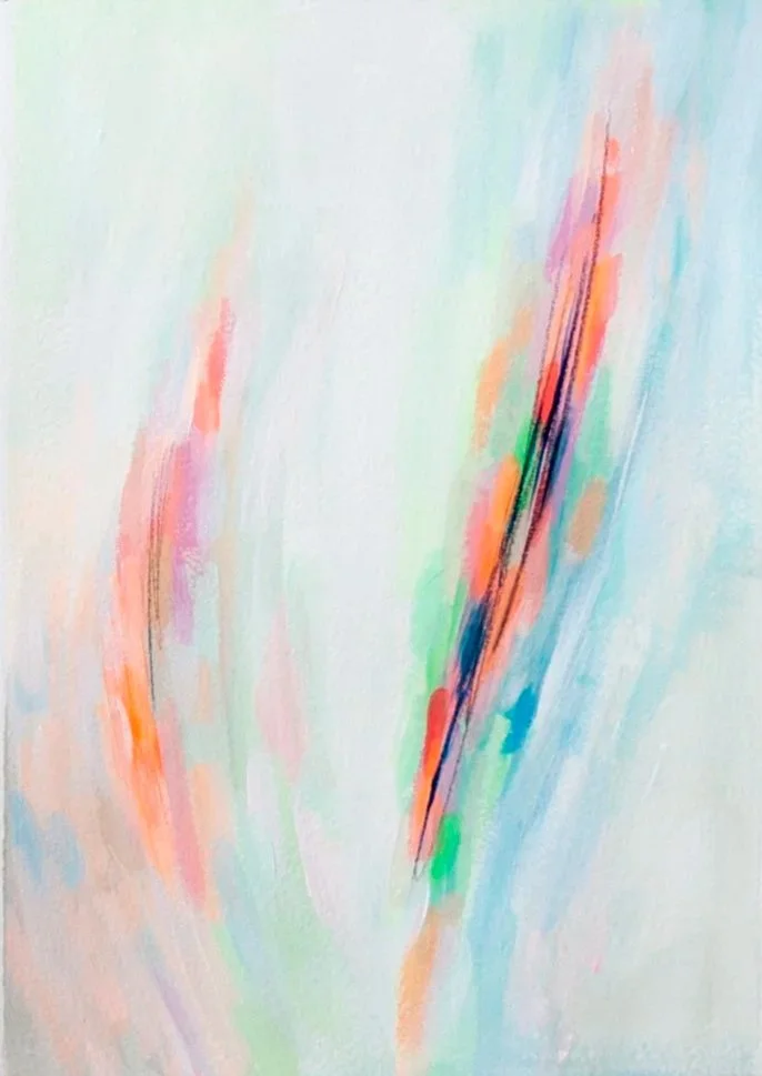Acrílico sobre papel. 30 x 40 cm . Disponible.