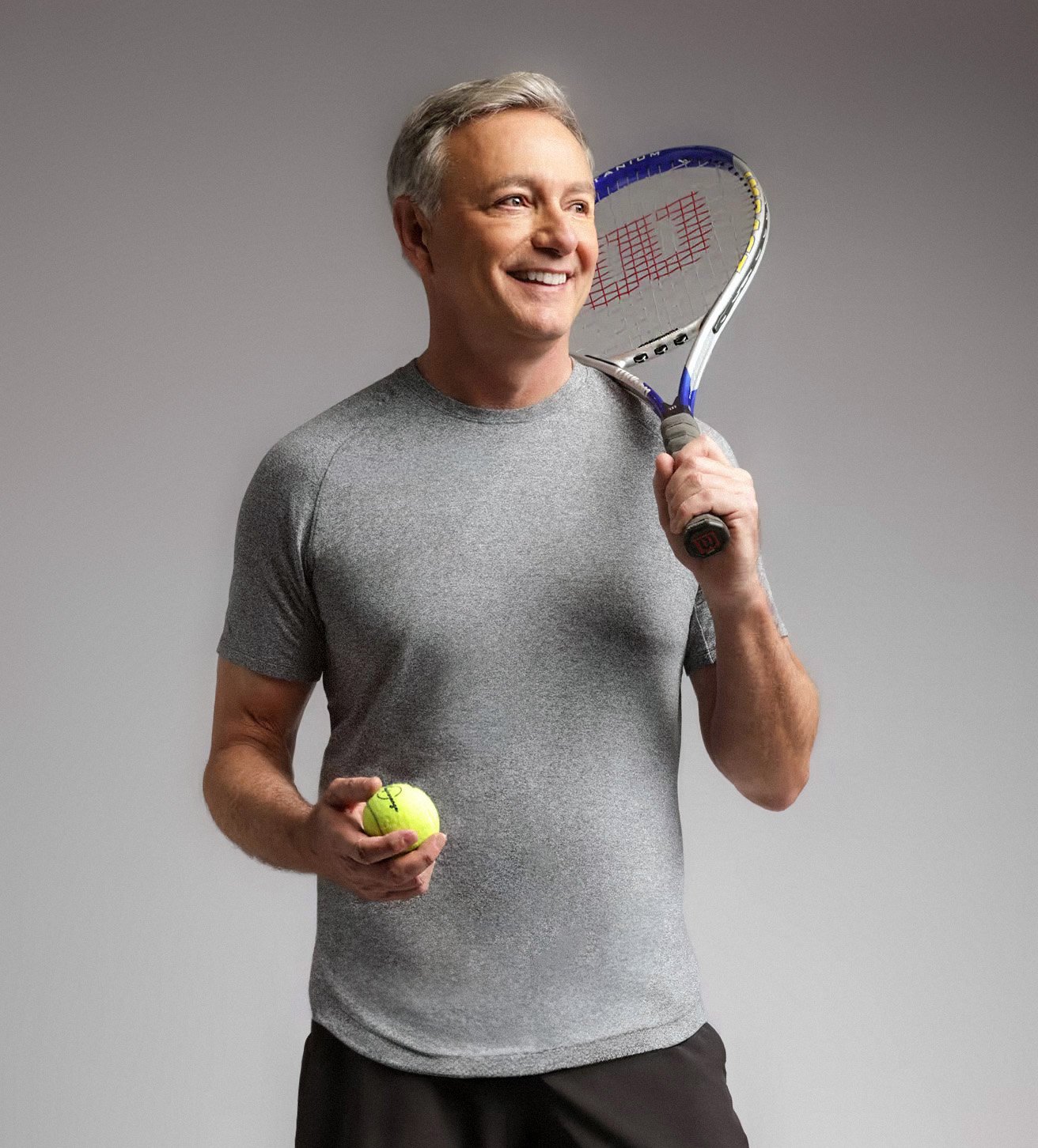 Jay Kelly Senior in athletic wear.