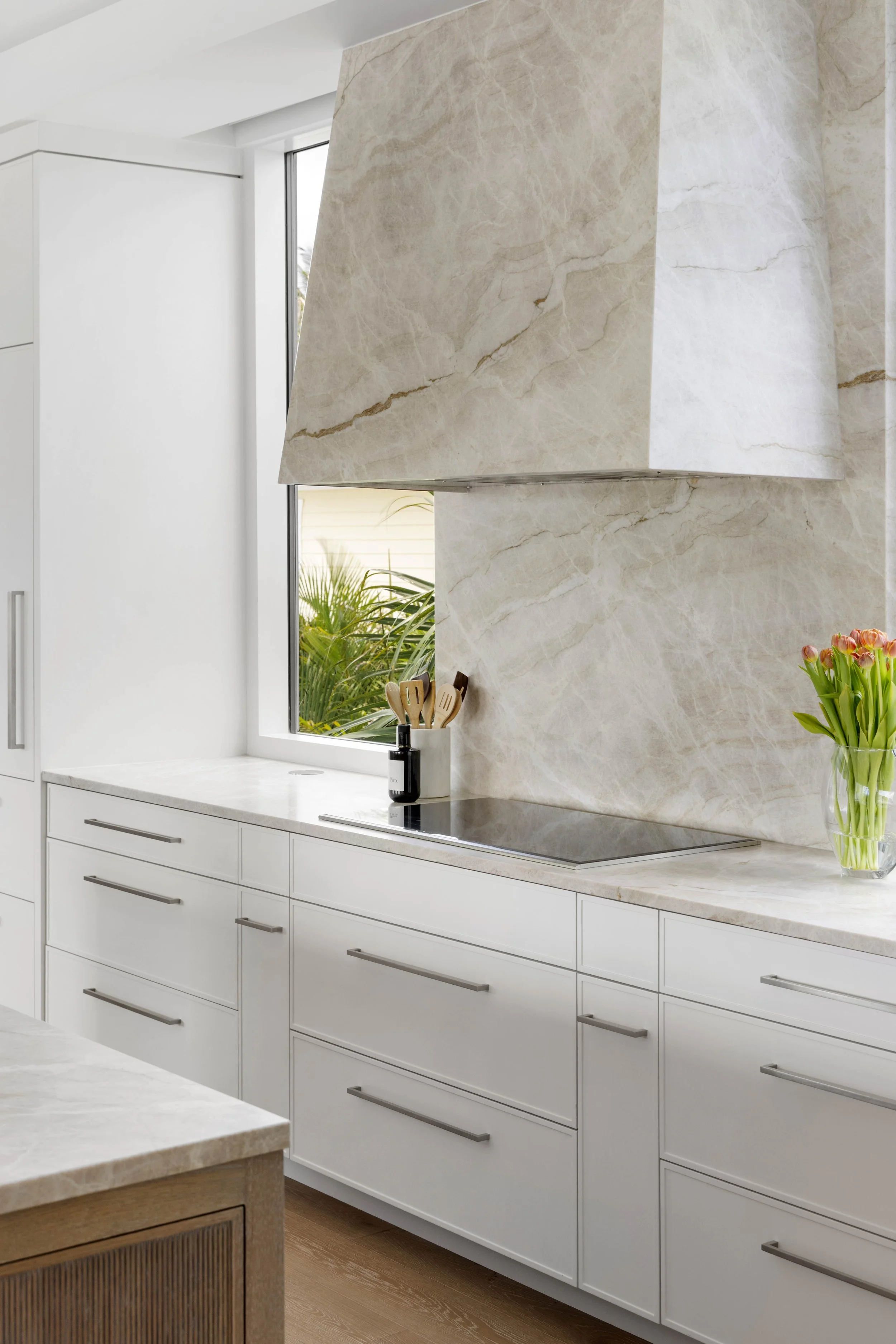 Kitchen Taj Mahal Stone Range Hood
