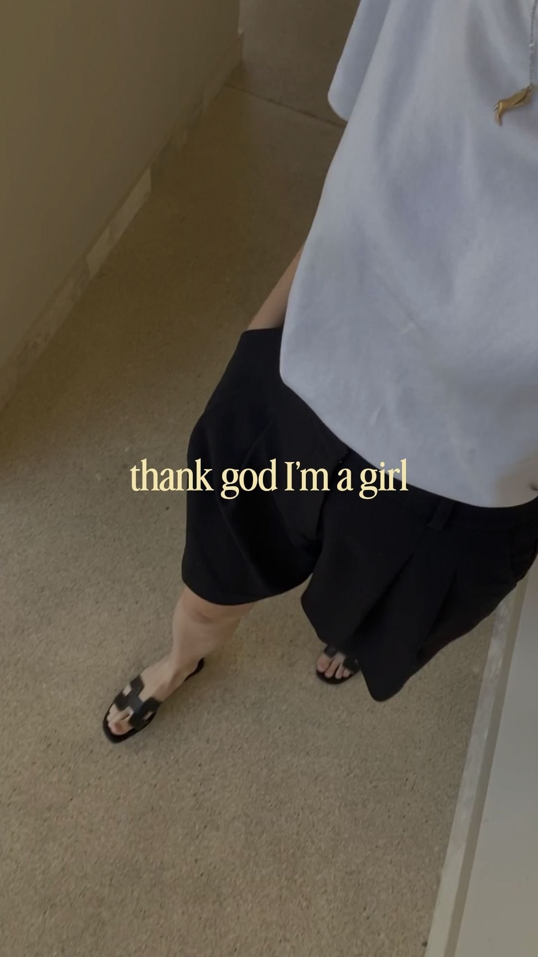 thank god I’m a girl