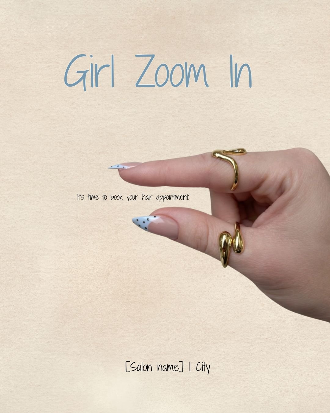 Girl Zoom In 