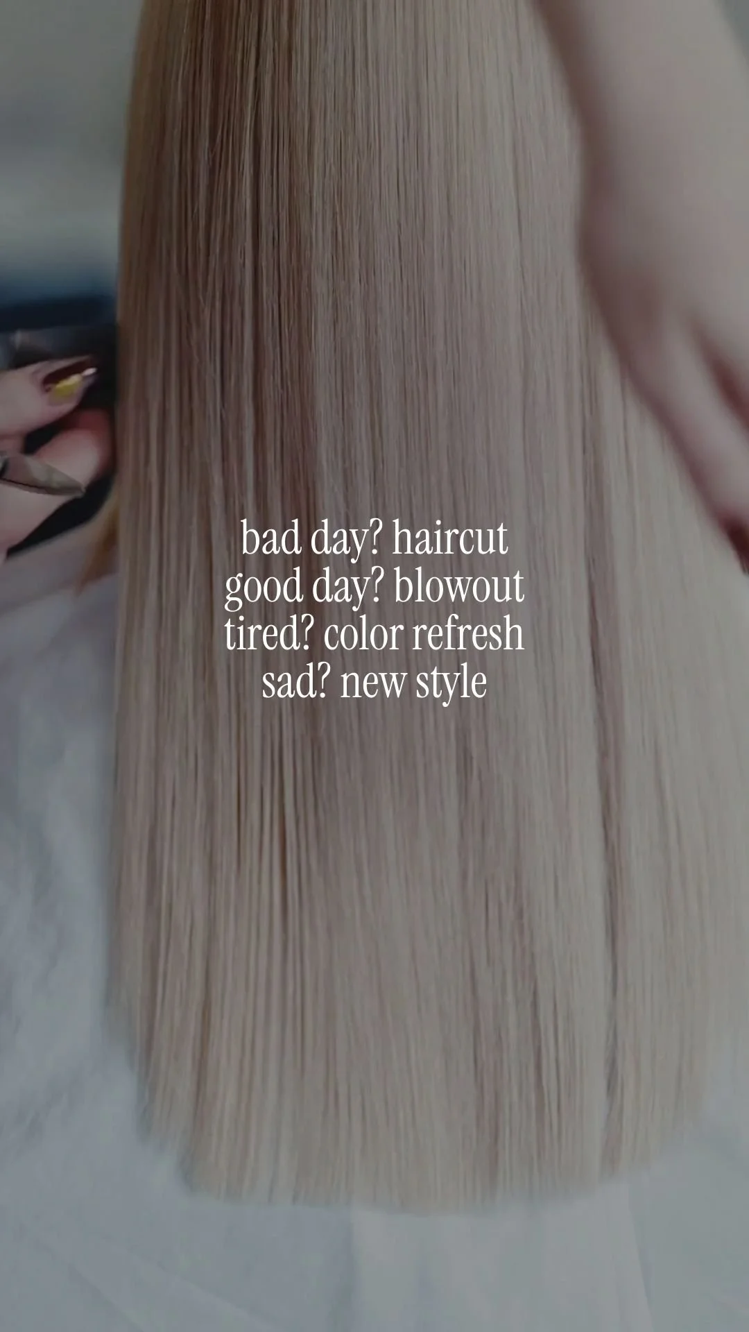 Bad day? haircut