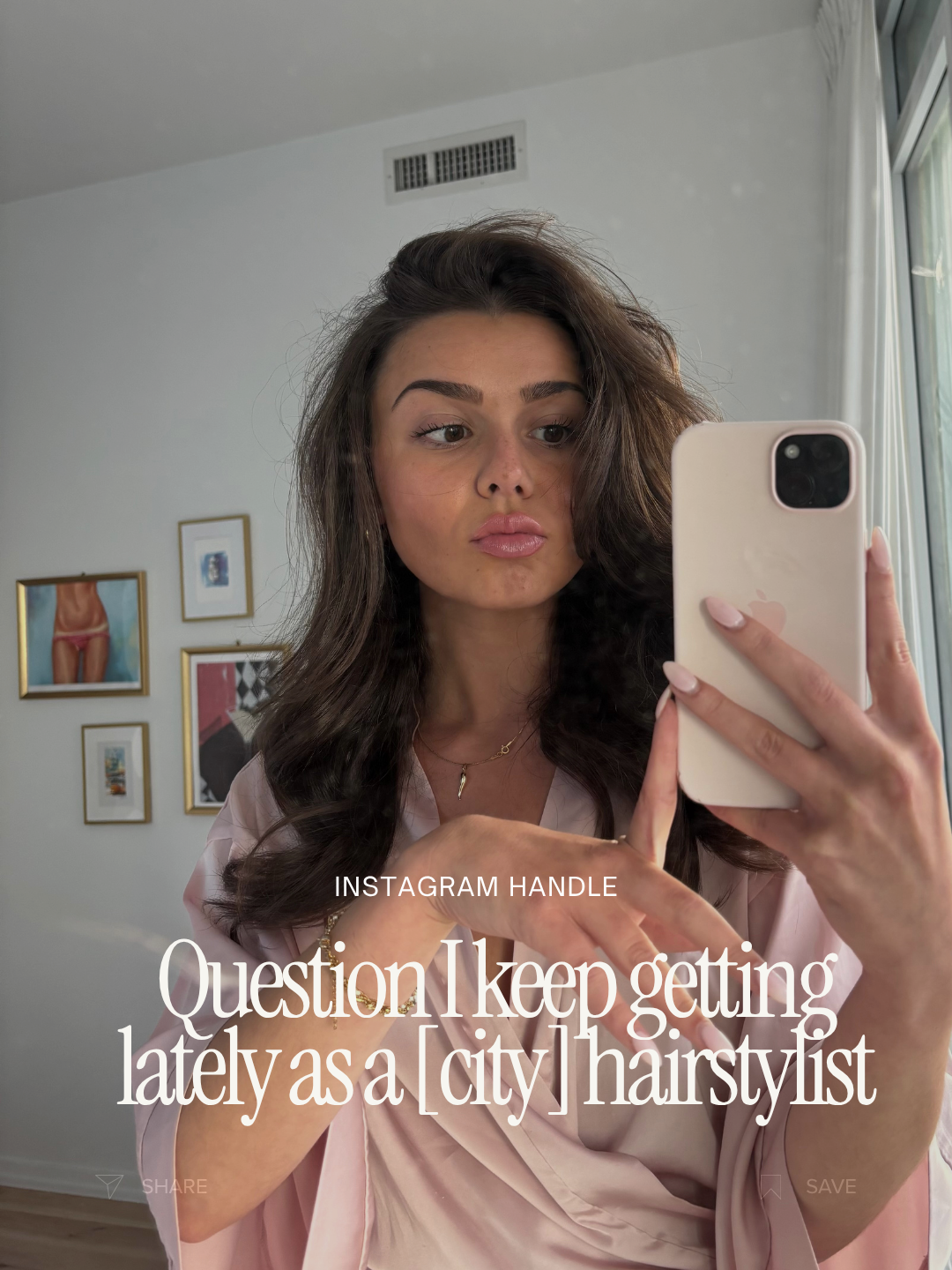 Question I keep getting lately as a [city] hairstylist