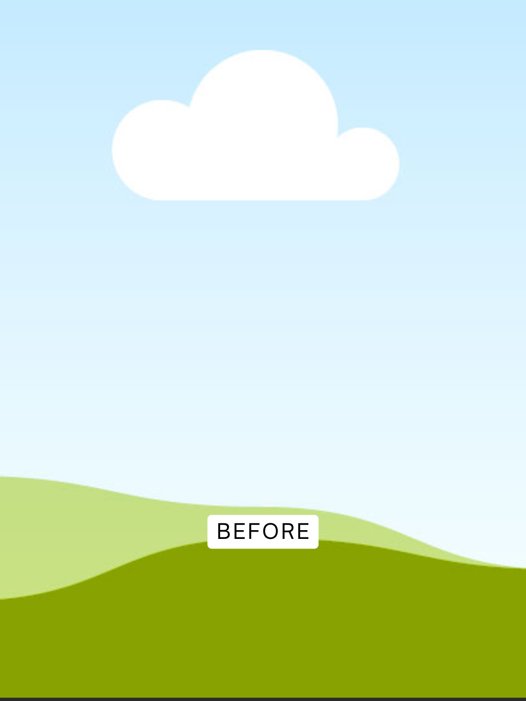 Before —> After 
