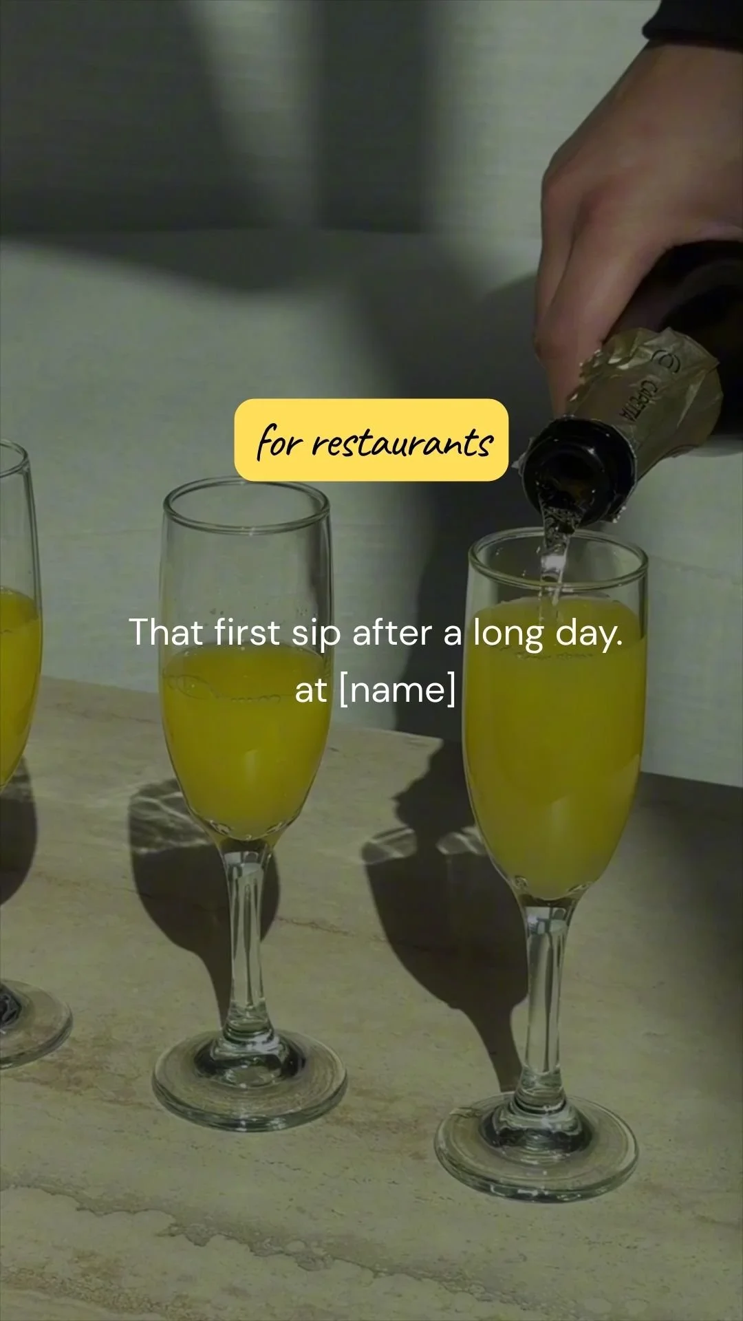 That first sip