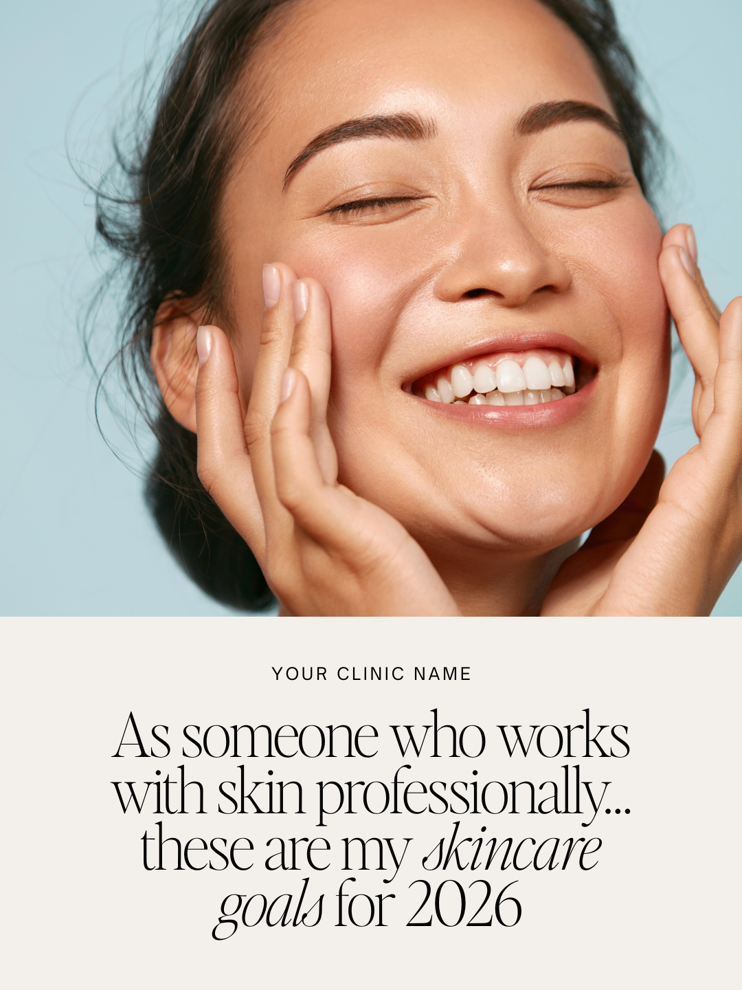 As someone who works with skin professionally… these are my skincare goals for 2026