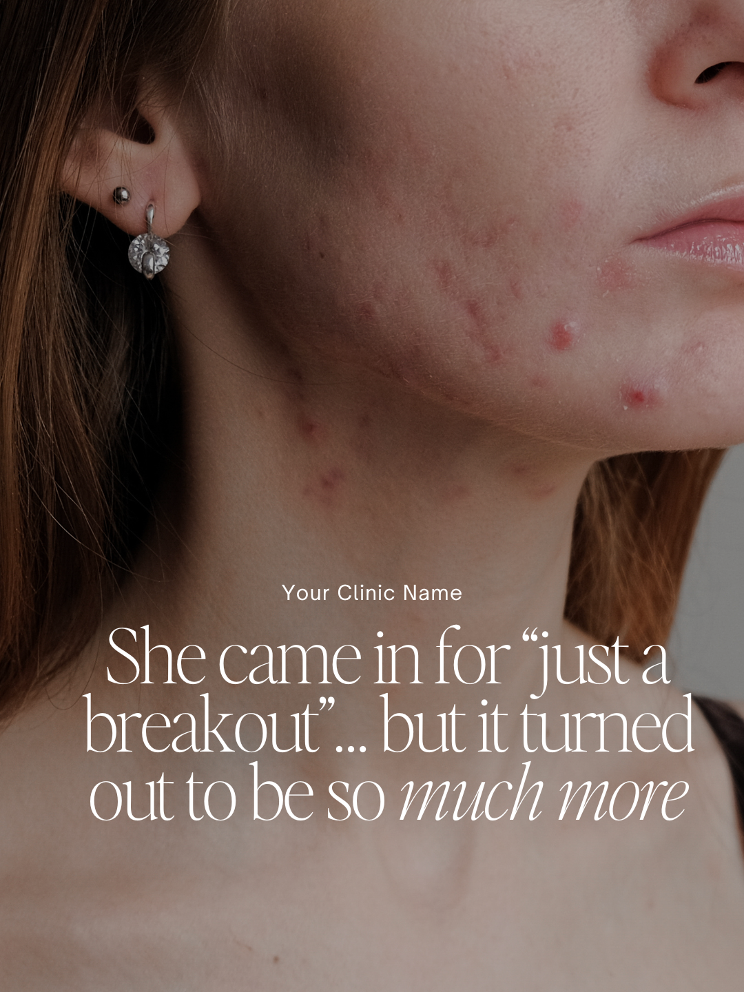 She came in for “just a breakout”… but it turned out to be so much more