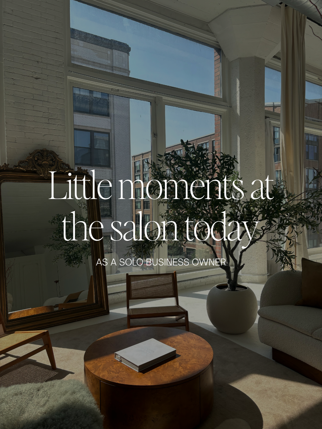 Little moments at the salon today