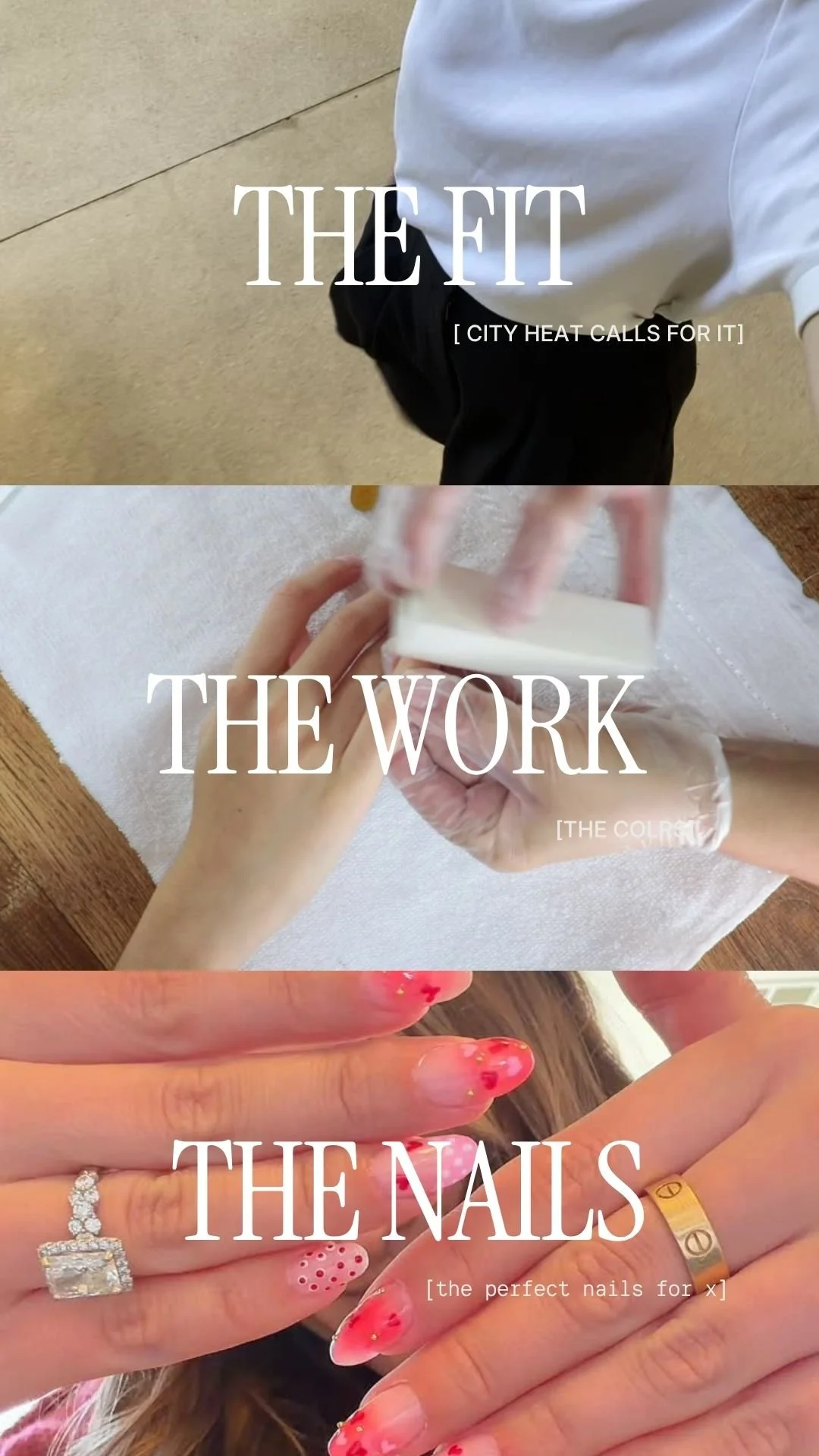 The Fit, The Work, The Nails