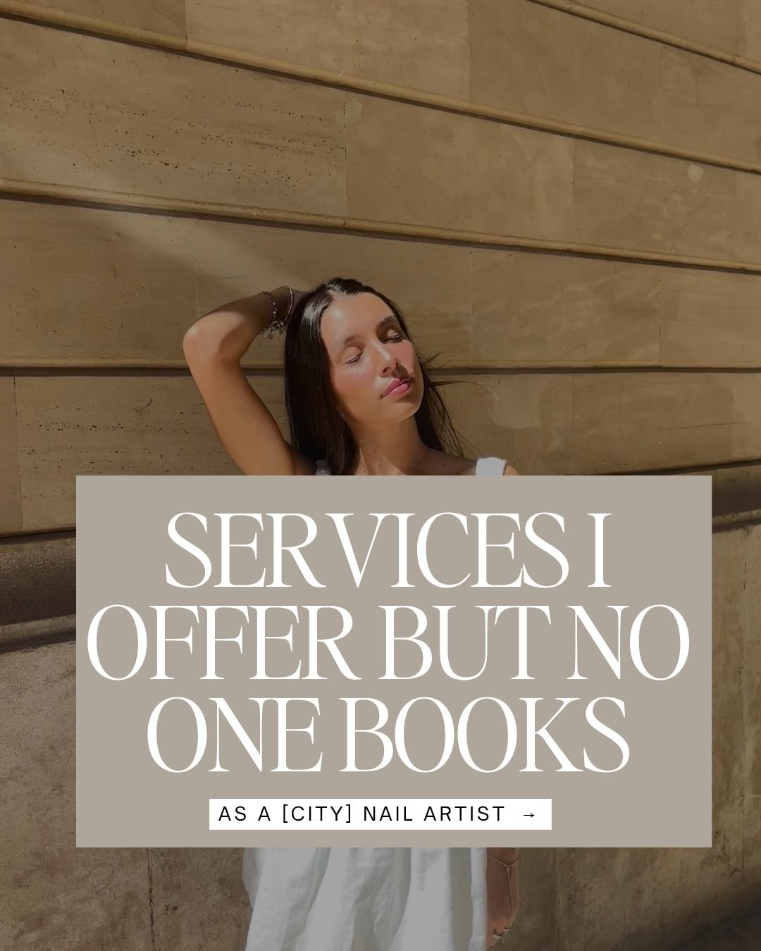  Services I offer but no one books