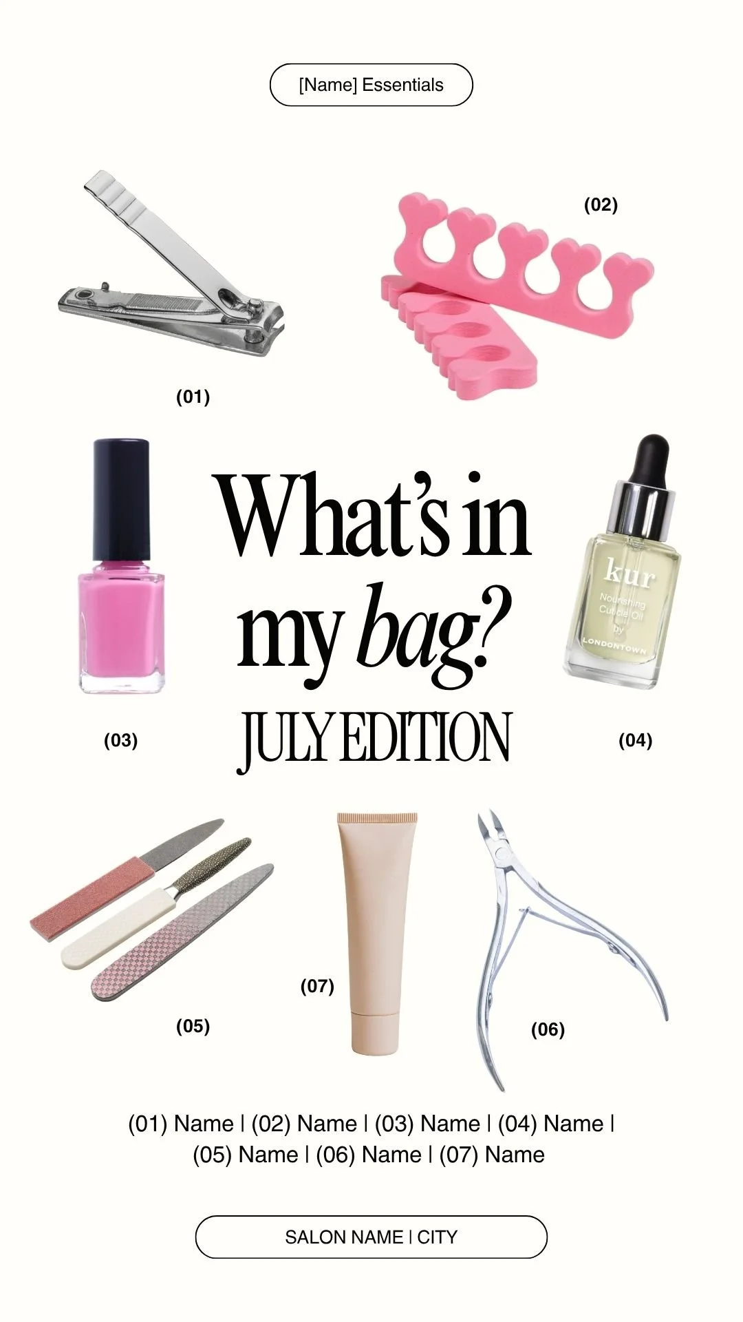 What's in My Bag - July