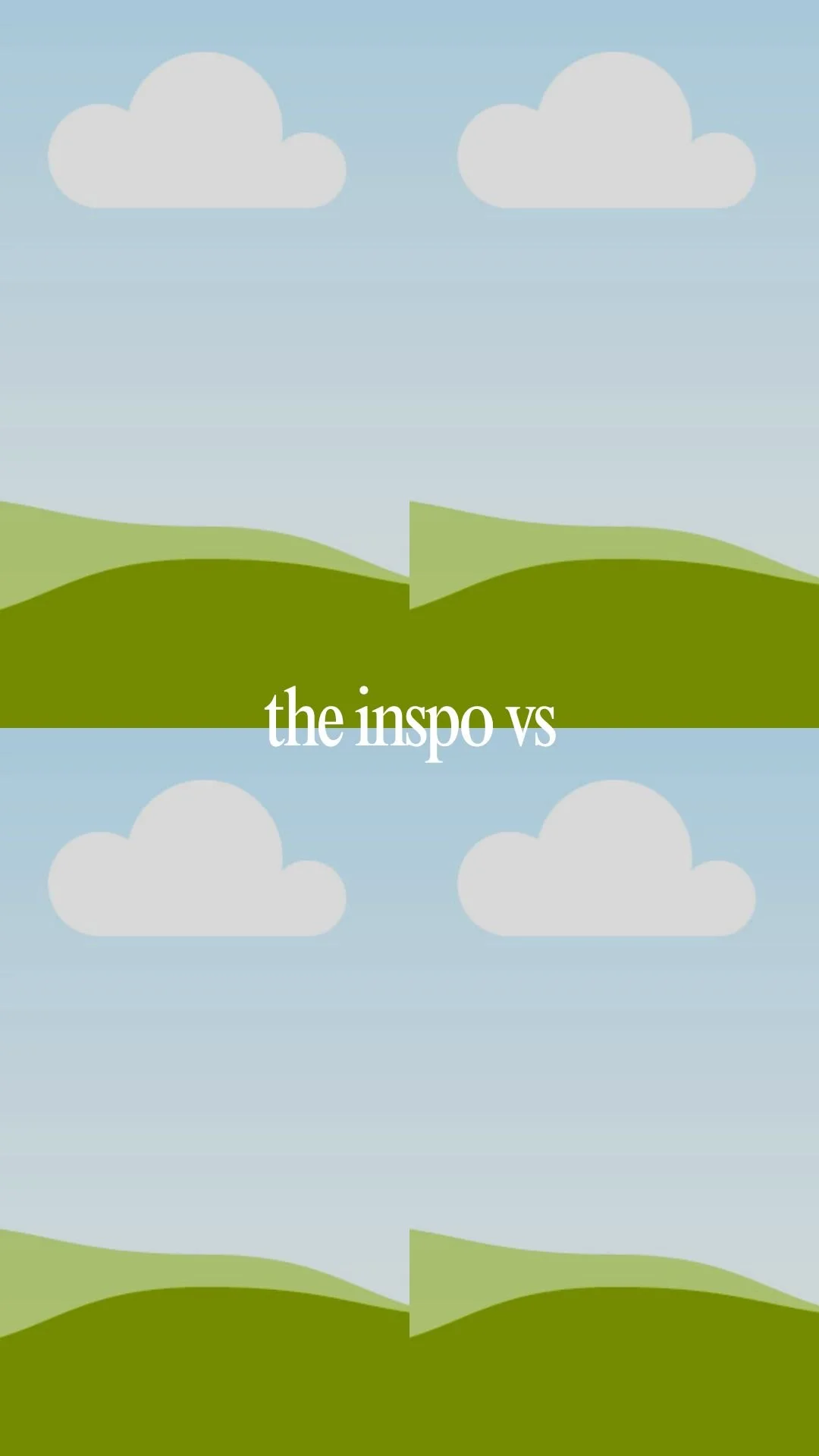 The inspo vs the result 