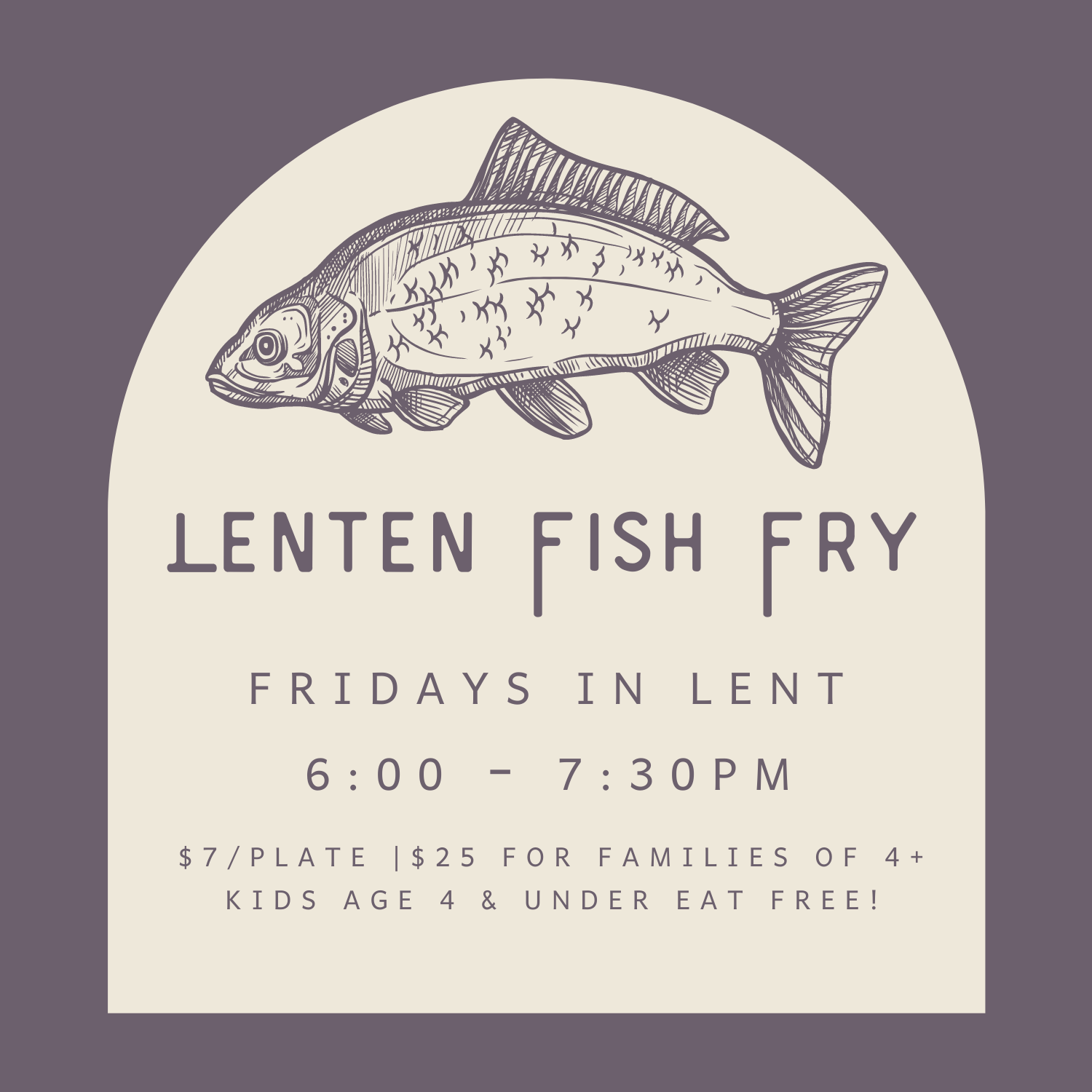Lenten Fish Fry