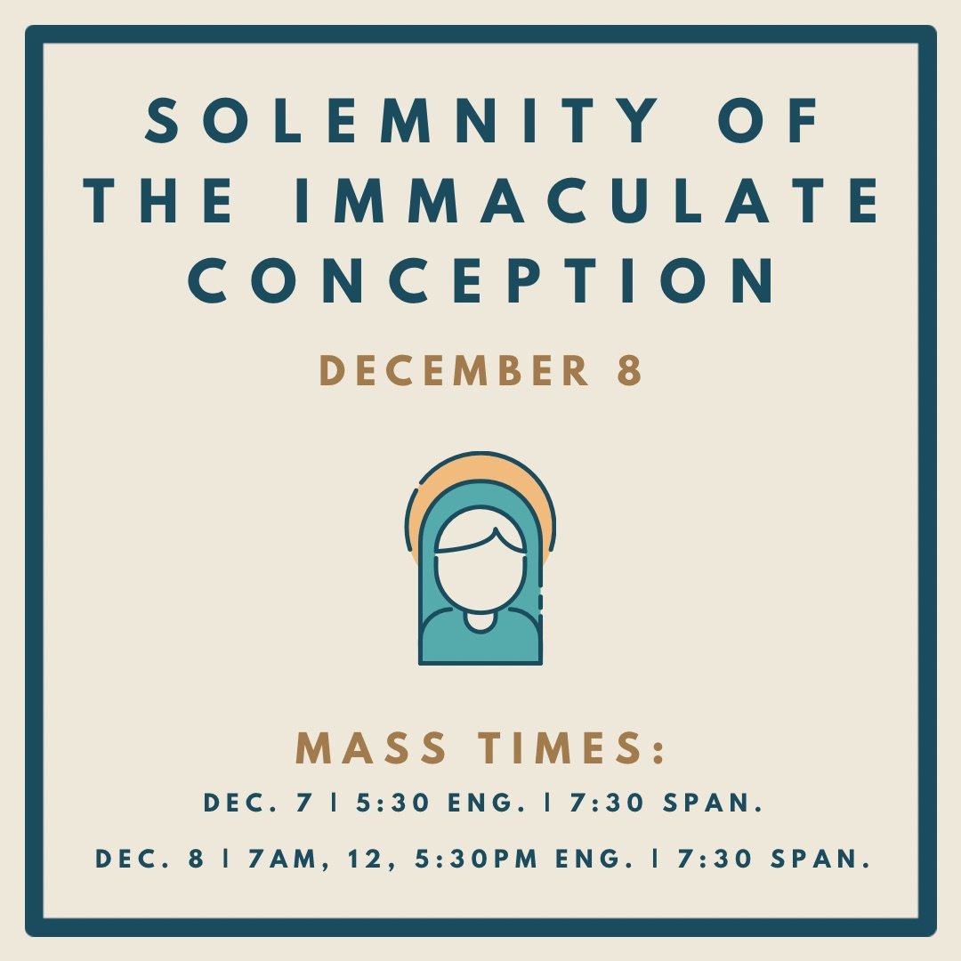Solemnity of the Immaculate Conception