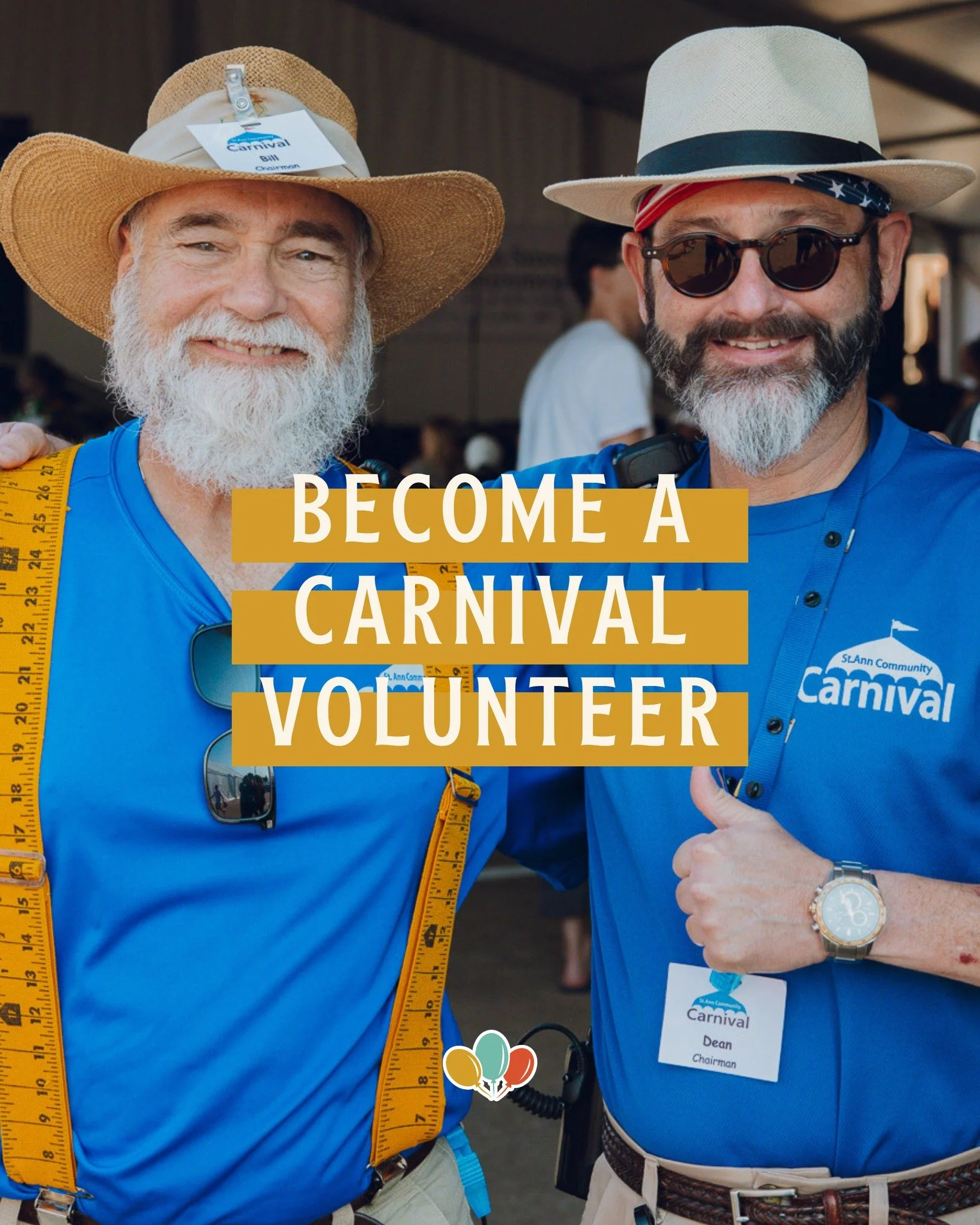 CARNIVAL 🎡 Every year, nearly 25,000 people will attend the St. Ann Carnival. For many of them, it's the only time they'll step onto our campus all year.

That's why our volunteers matter so much. You're not just running a game, serving food, or hel