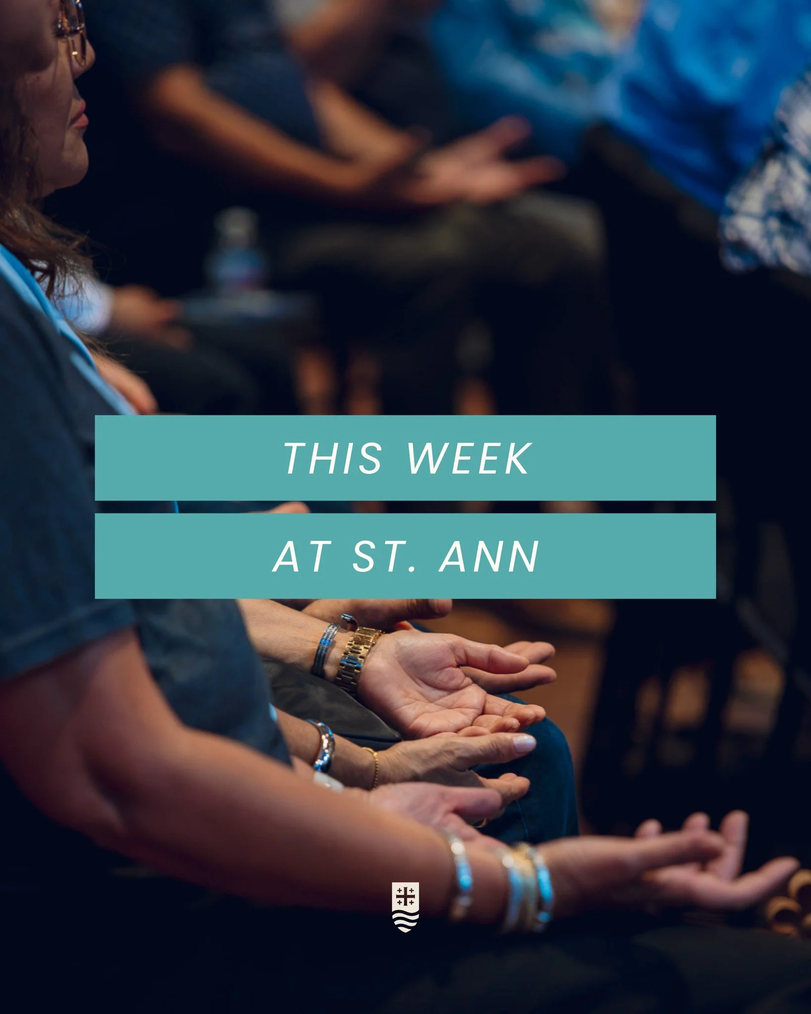 🗓 THIS WEEK AT ST. ANN 🗓

✔ Ignite: A Holy Spirit Encounter
September 4 &amp; 5 | Assisi Hall 
🔗 stannparish.org/ignite

✔  Purchase Carnival Raffle Tickets, Sign up to Volunteer and more!
🔗 stannparish.org/carnival

✔  Register for Adult Faith F