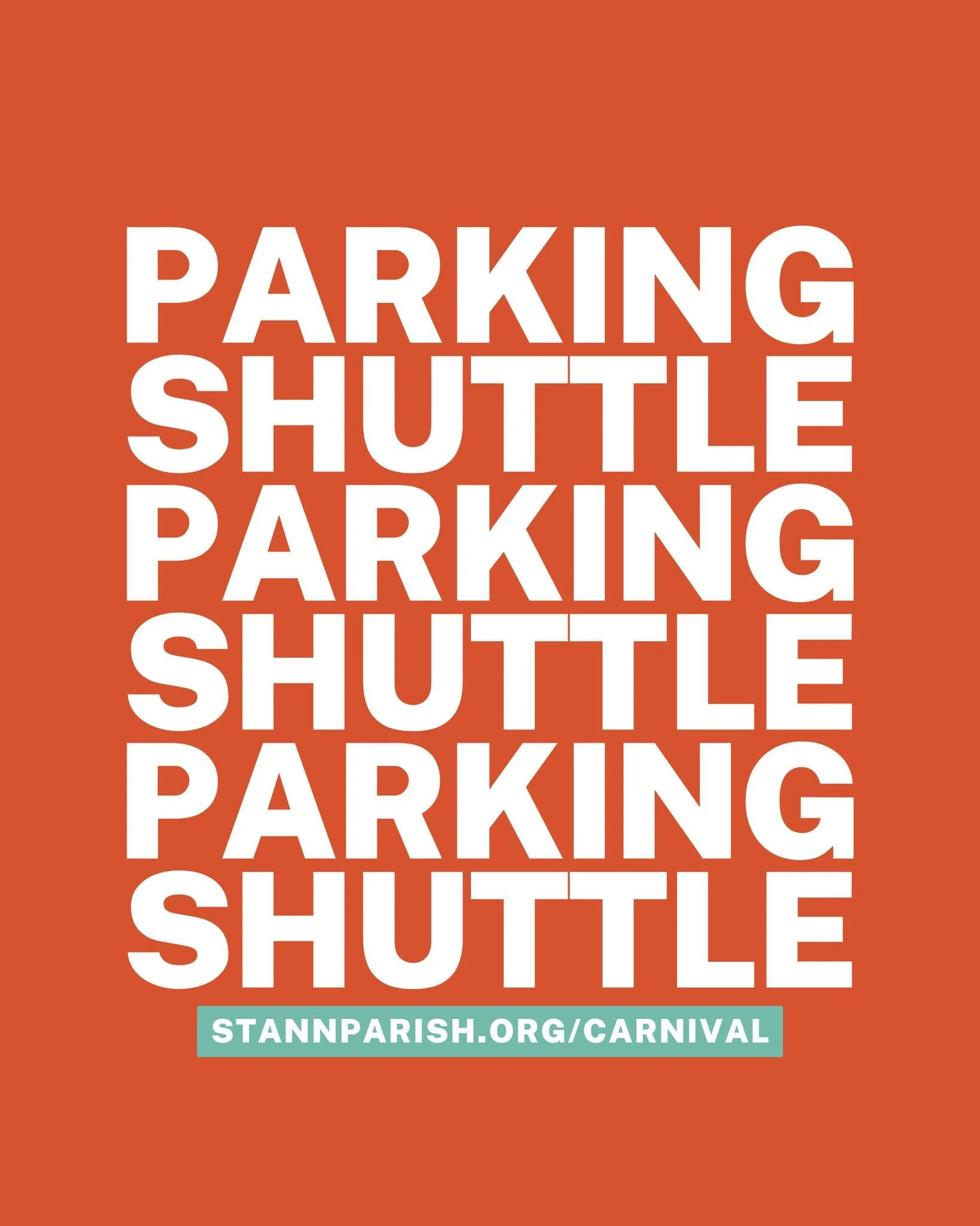 Headed to the St. Ann Carnival this weekend? Here&rsquo;s what you need to know about parking: 🚗 

➡️ On-campus parking will be very limited.
➡️ Additional parking is available across the street off Samuel &amp; Sandy Lake.
➡️ Shuttle bus will be av