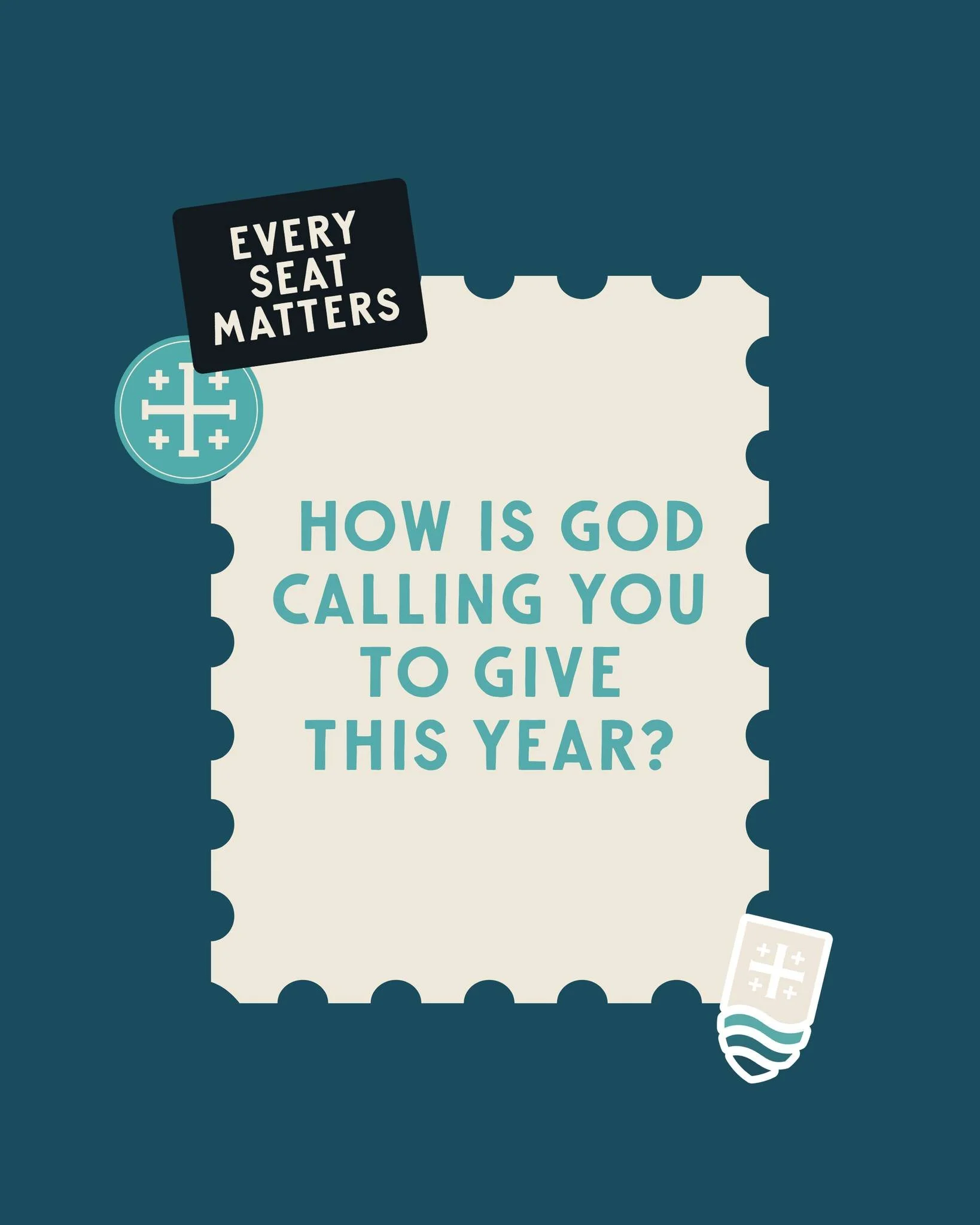 EVERY SEAT MATTERS // How is God calling you to give this year?

Every seat at St. Ann represents a person who has the opportunity to encounter Jesus, find belonging, grow in their faith, and go out and transform the world. Every gift helps make that