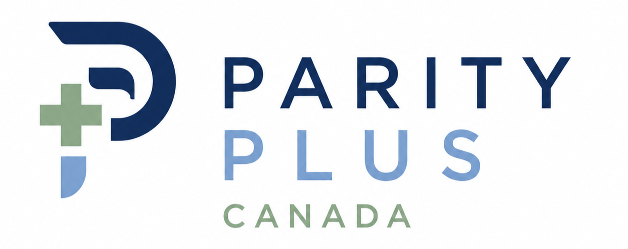 Parity Plus Canada Logo