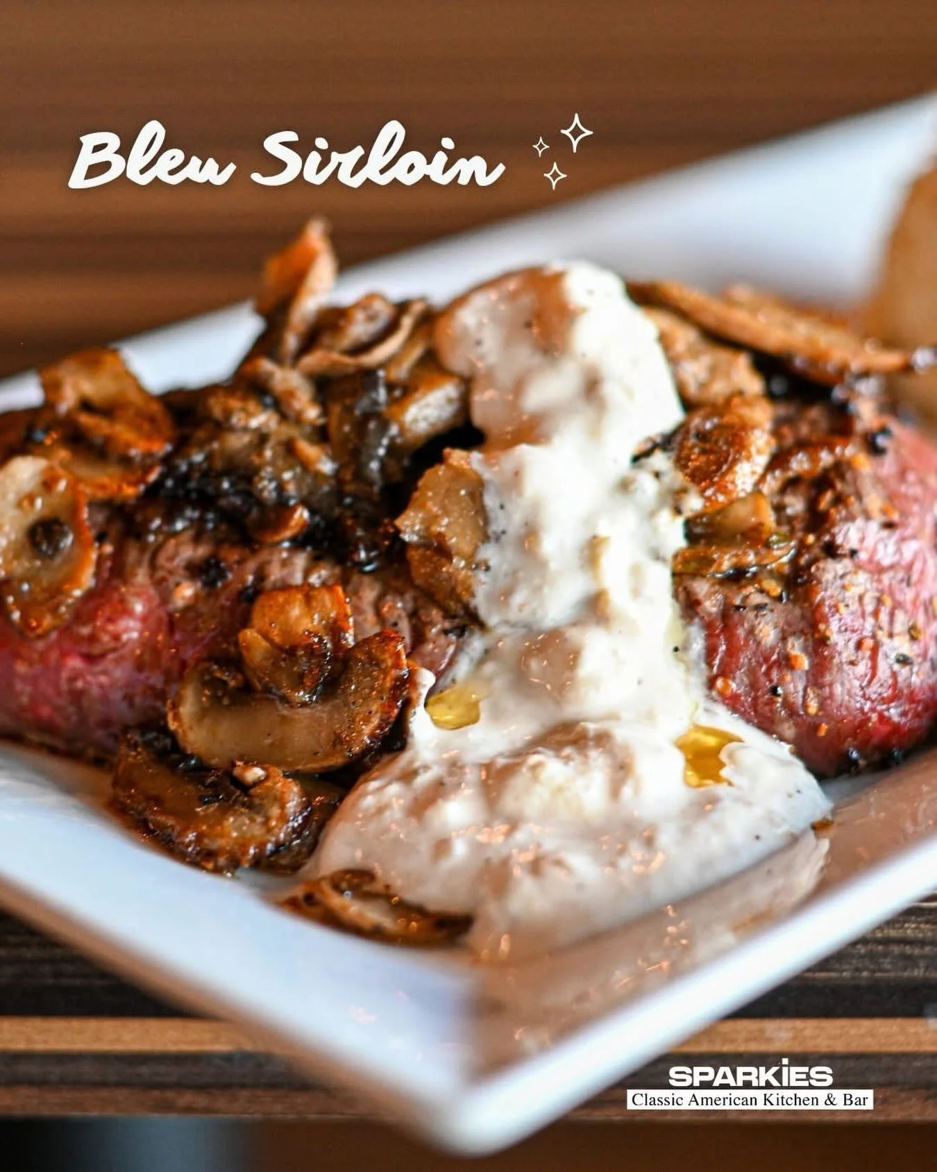 For the steak lovers.

Meet the Bleu Sirloin&mdash;tender, flavorful, and made for those who believe a great steak can turn an ordinary dinner into a very good night.

Pair it with your favorite drink and settle in for a meal worth savoring.

📍 2868