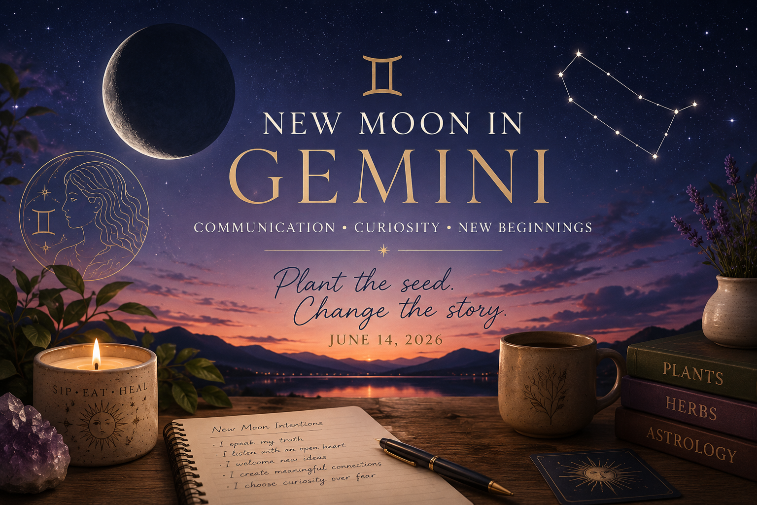 New Moon In Gemini