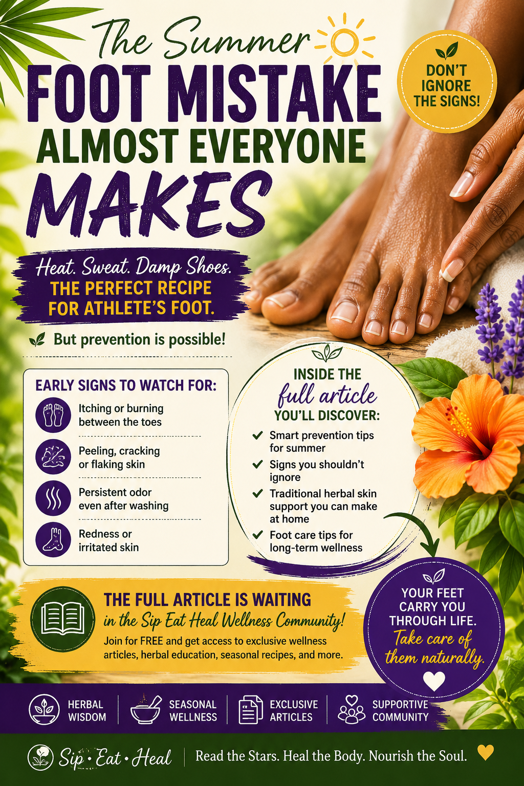 The Summer Foot Mistake Almost Everyone Makes

