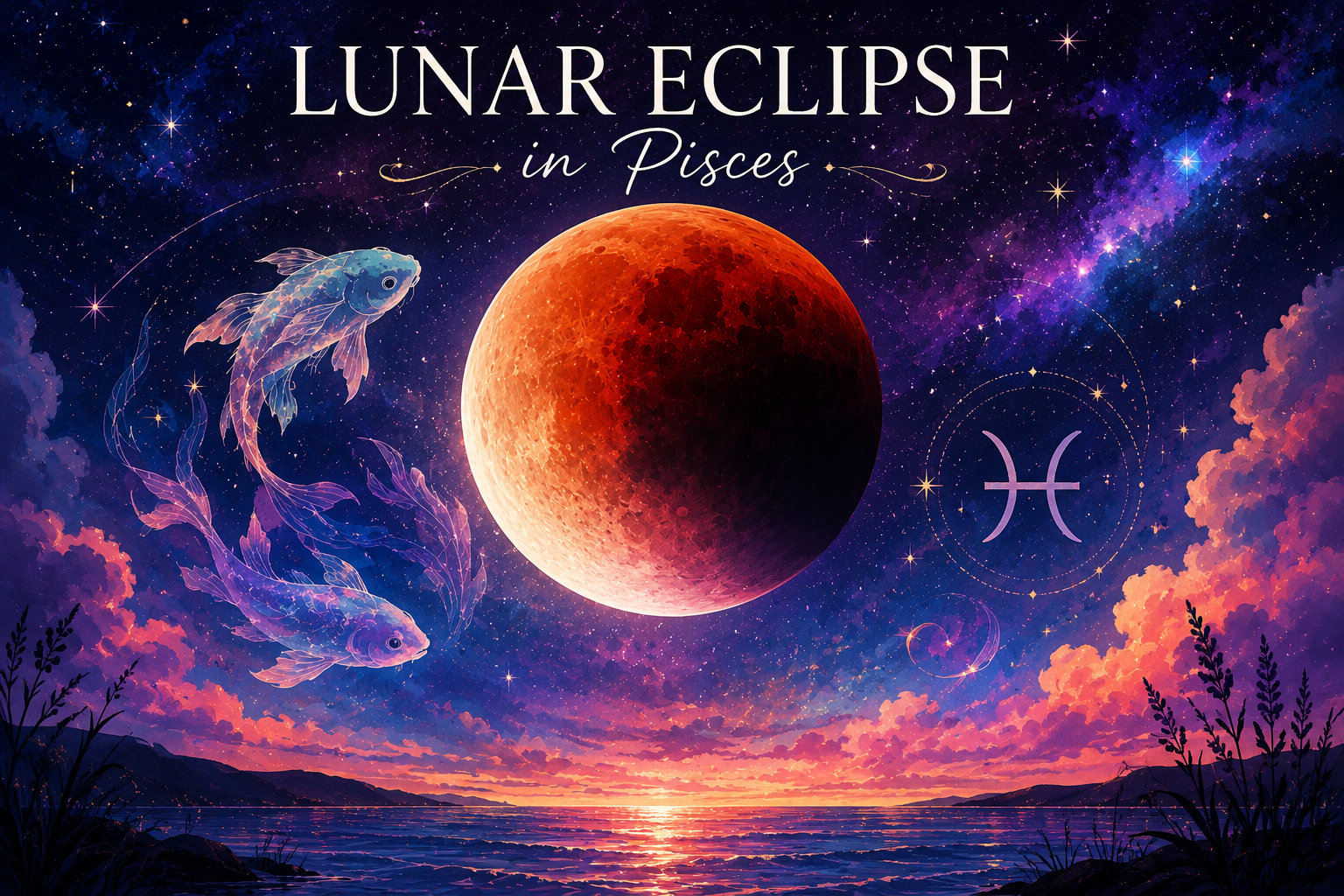 The Eclipse That Closes a Chapter — Full Moon Lunar Eclipse in Pisces, August 28