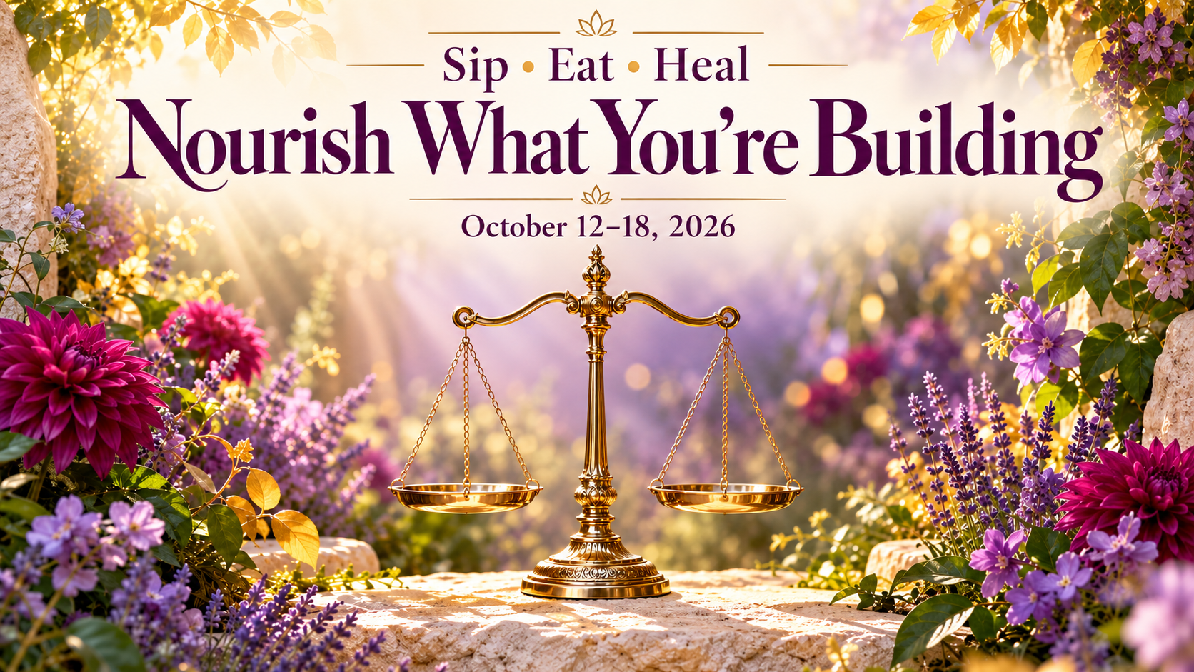 Nourish What You’re Building
Weekly Astrology • October 12–18, 2026