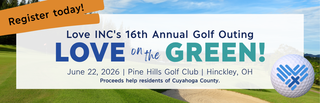 Join Us for Our 16th Annual Golf Outing, Love on the Green