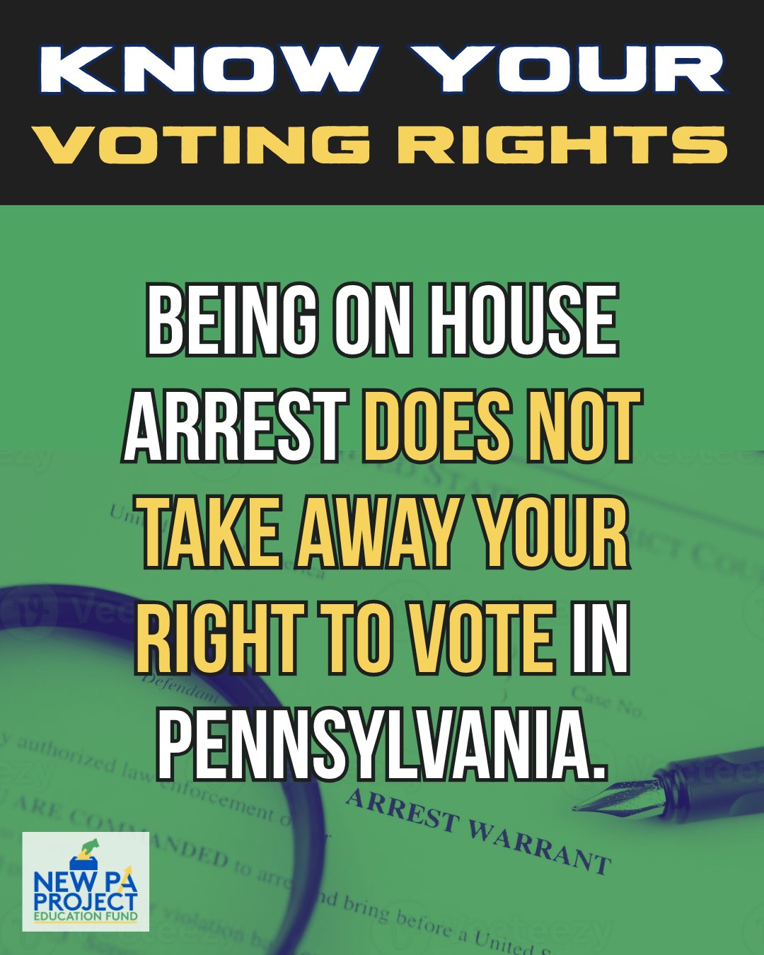 Voting on House Arrest
