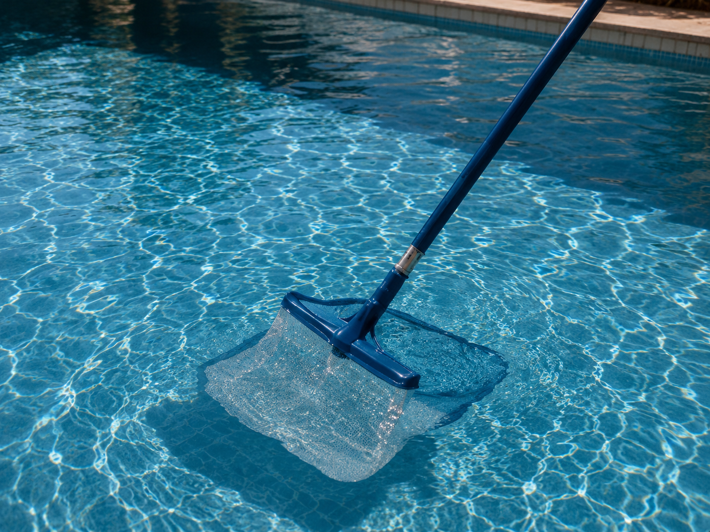 Professional pool cleaning and maintenance service in Mallorca.