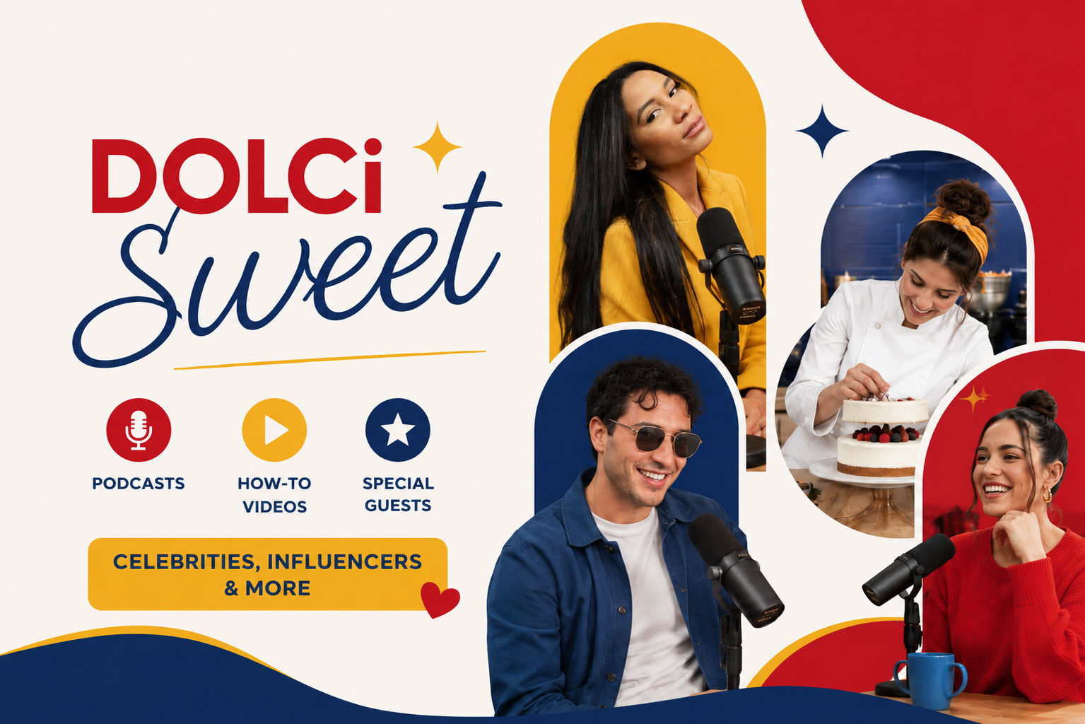 DOLCi Sweet Podcast and content series promo