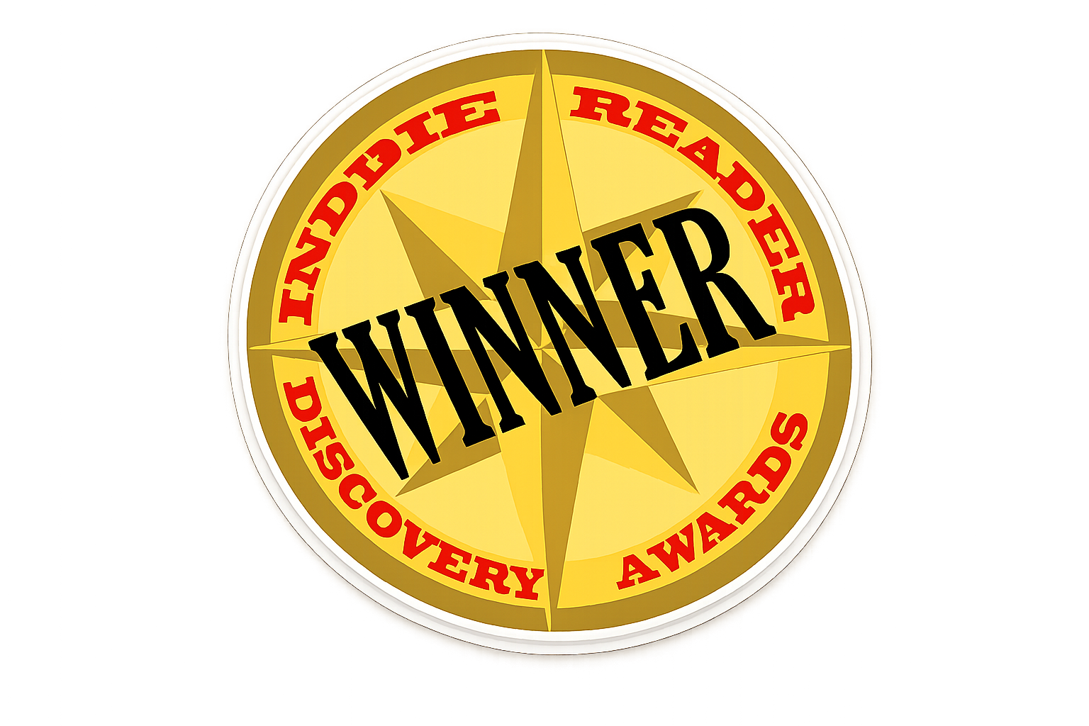 Certification badge with a gold star design and the word 'WINNER' in black text across the center, surrounded by red and gold text reading 'RELIABILITY, DISCOUNT, AWARENESS, HONESTY, QUALITY, 24/7 SERVICE'.