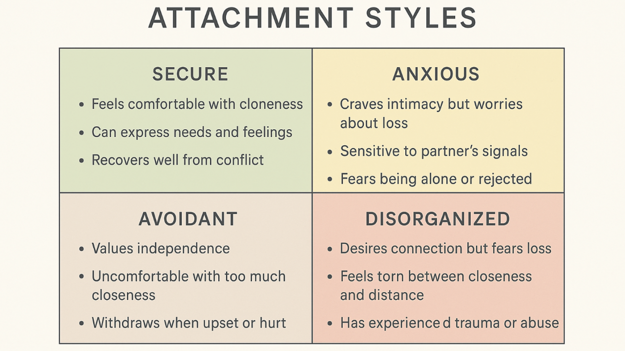 Attachment Styles: How Do Our Earliest Relationships Shape Us, and How Can We Grow?