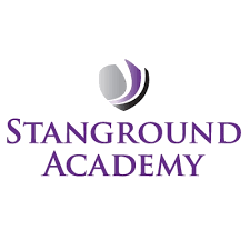 Staground Academy logo with a gray and purple circular emblem and the name in purple font.