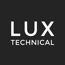 LUX Technical logo on a black background