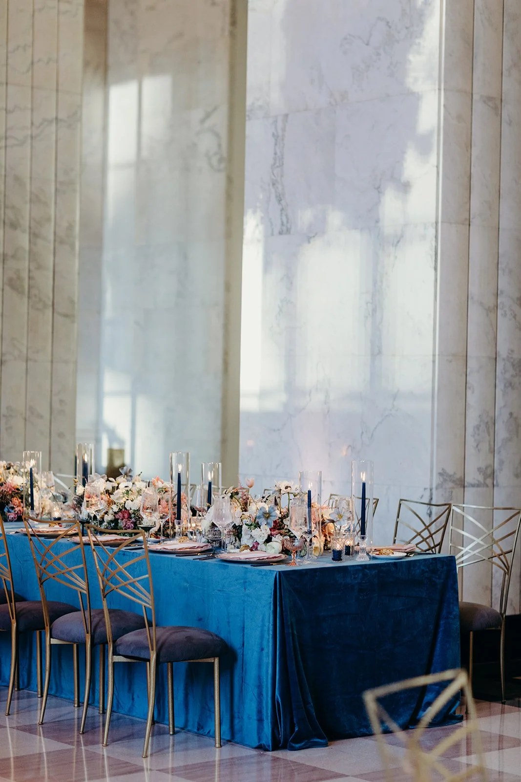 Luxury Floral Design Elevated Installation at The Old Post Office in Chicago IL 3.jpg