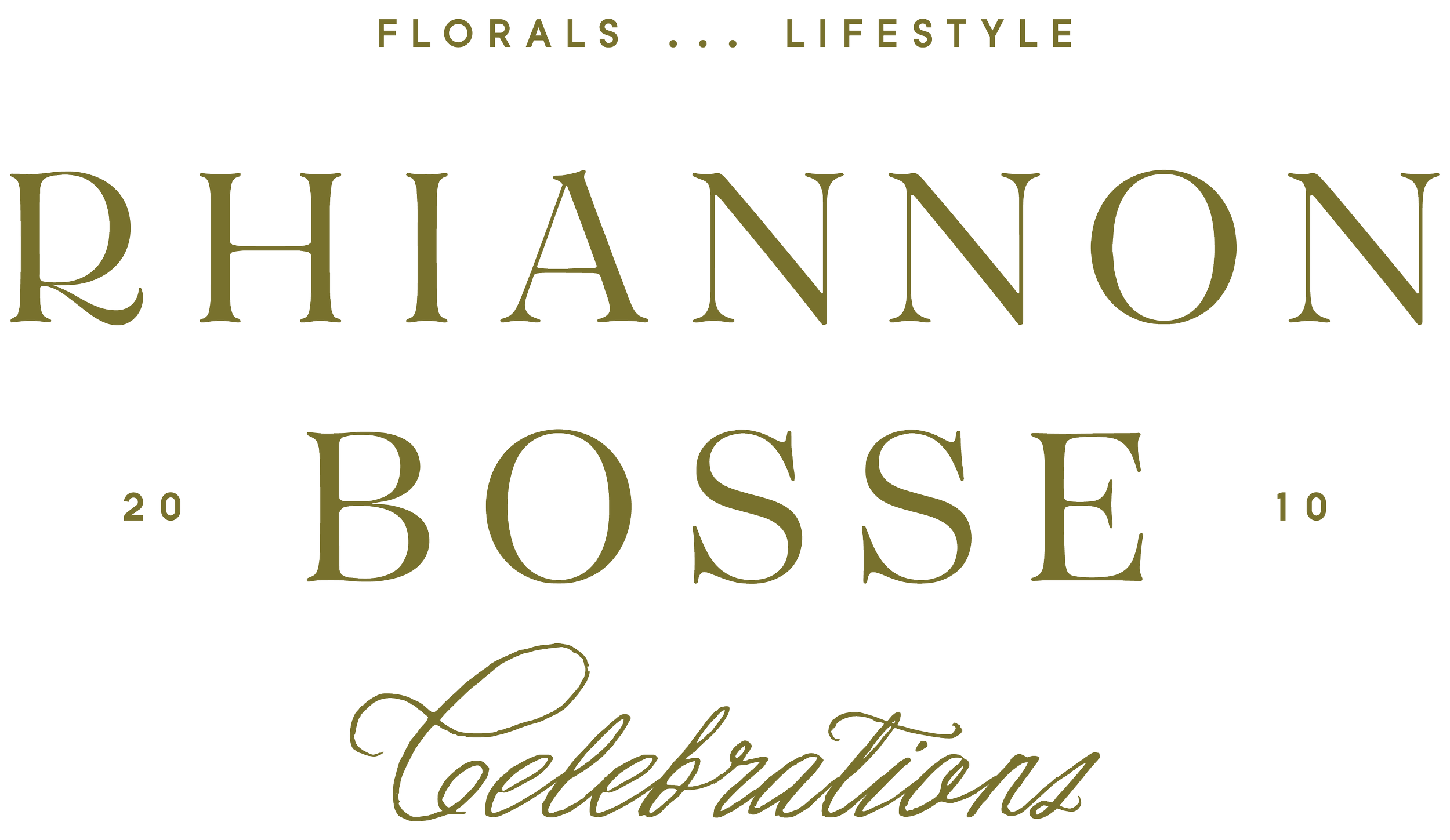 Rhiannon Bosse Celebrations Logo